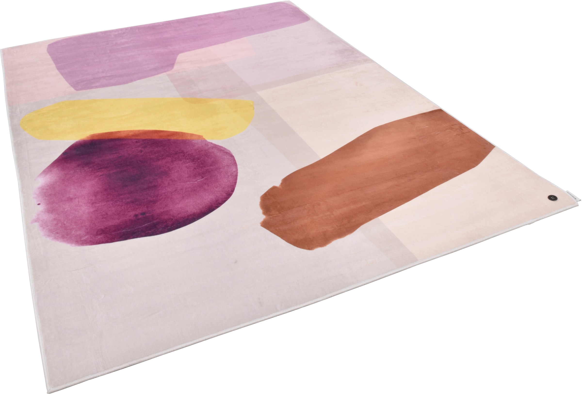 TOM TAILOR HOME Teppich »Shapes - THREE«, rechteckig, 5 mm Höhe, Kurzflor, bedruckt, modernes Design