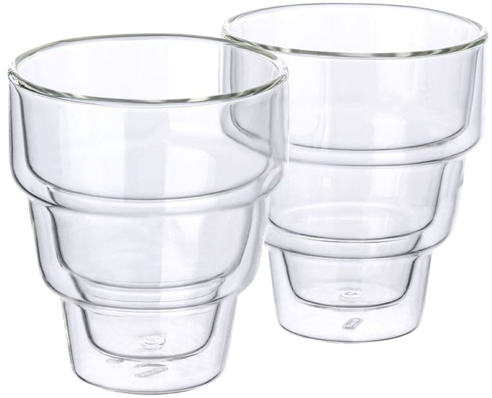 Mulex Latte-Macchiato-Glas "Mulex Gläser Set Denver" doppelwandiges Trinkgl günstig online kaufen