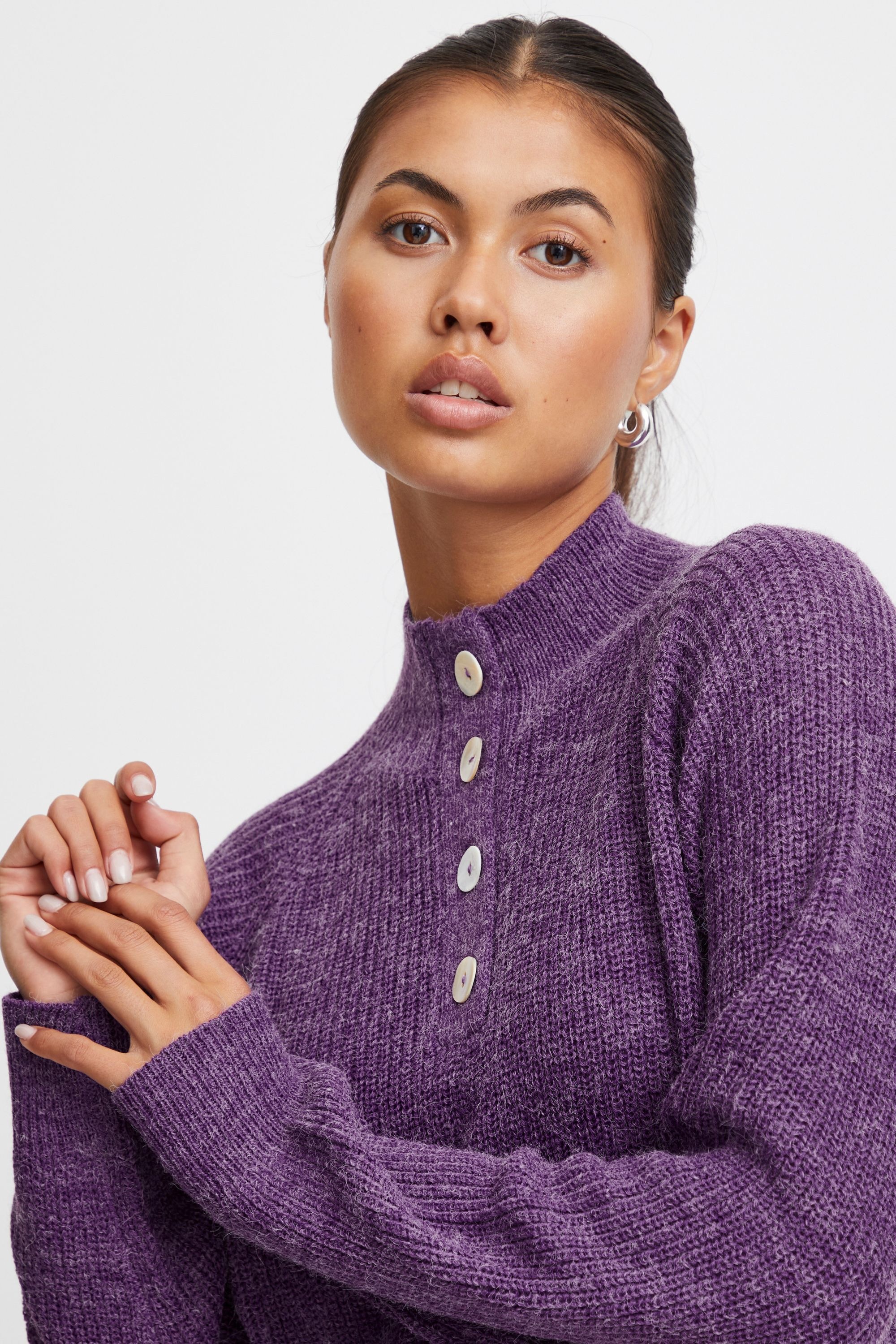 Ichi Strickfleece-Pullover »Strickpullover IHNovo«