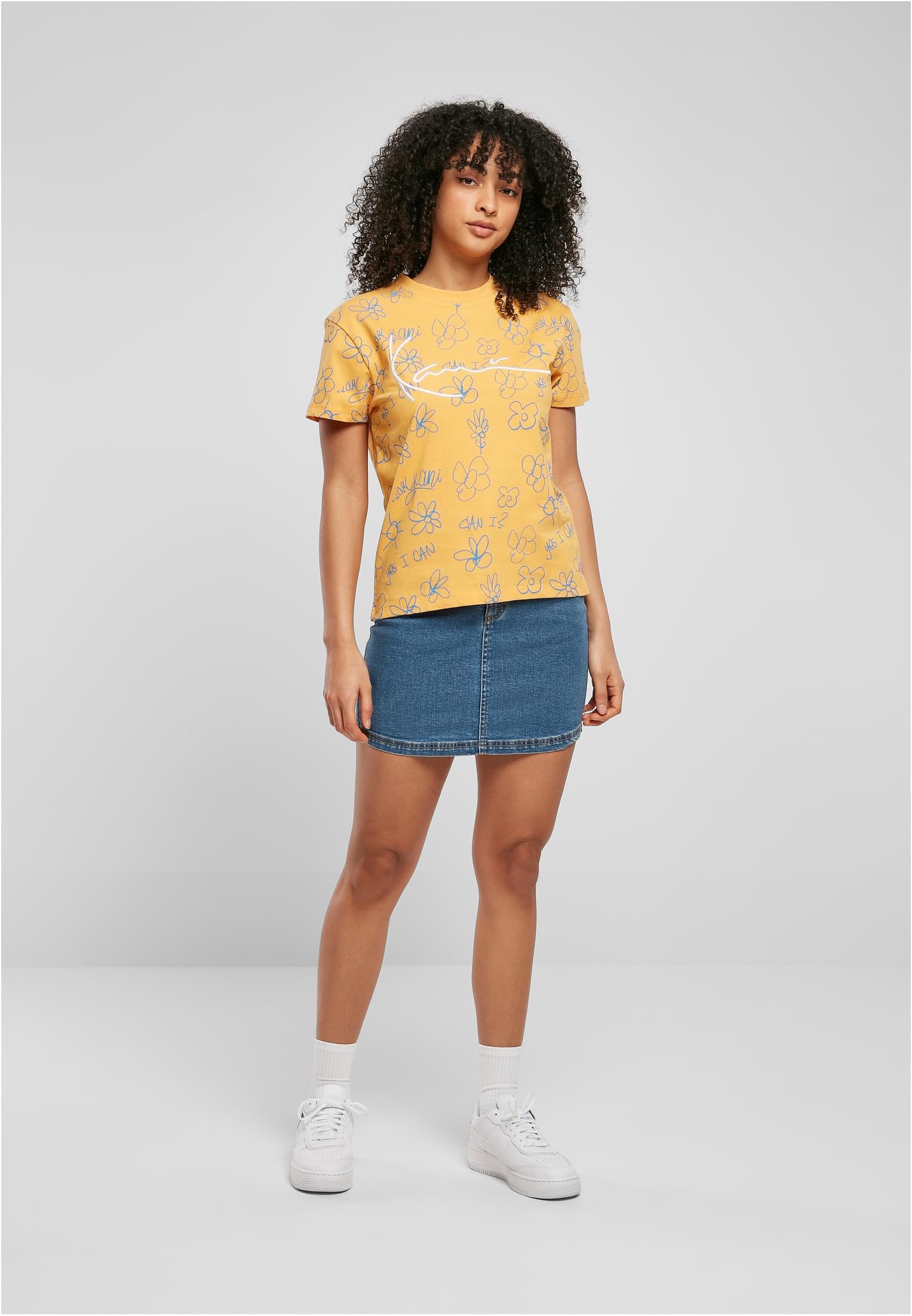 Karl Kani Langarmshirt »Karl Kani Damen Signature Flower Tee«, (1 tlg.)