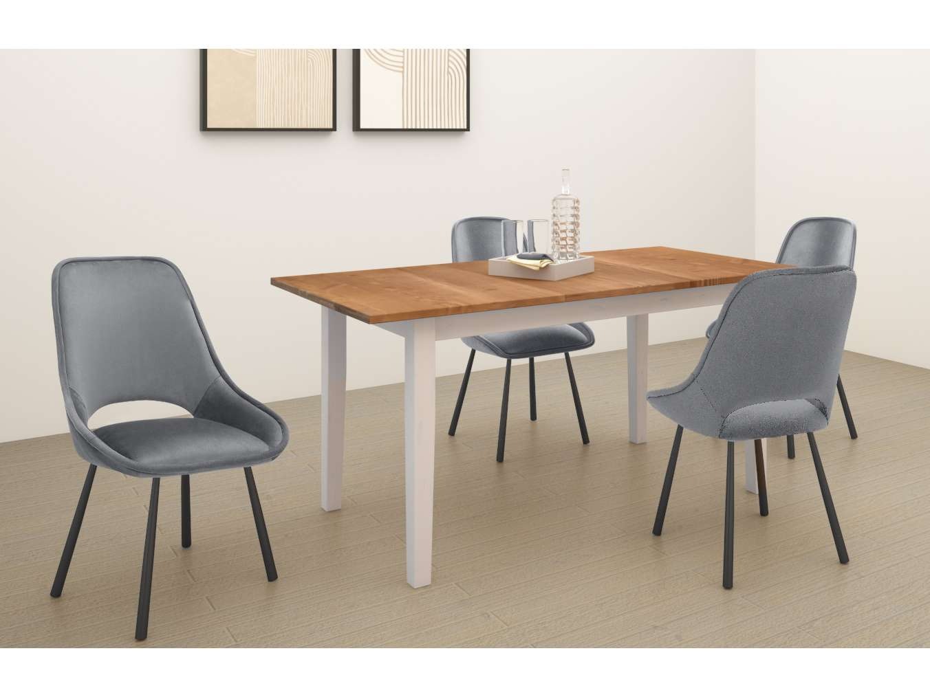 OTTO home Esstisch "Dakota" aus massivem Kiefernholz, ausziehbar, Breite 16 günstig online kaufen