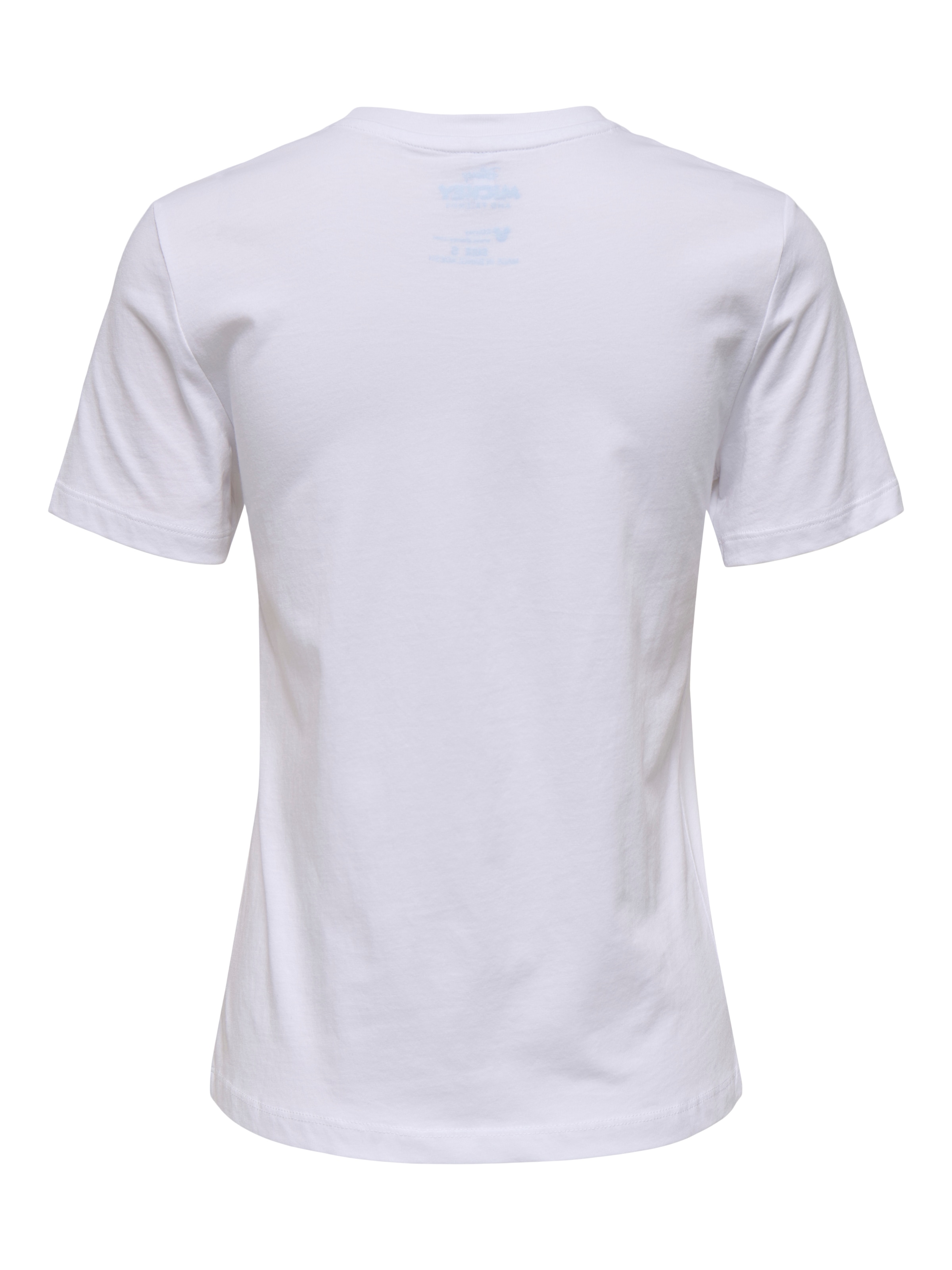 ONLY Kurzarmshirt »ONLMICKEY LIFE REG S/S VALENTINE TOP JRS«, mit Mickey und Minni Druck
