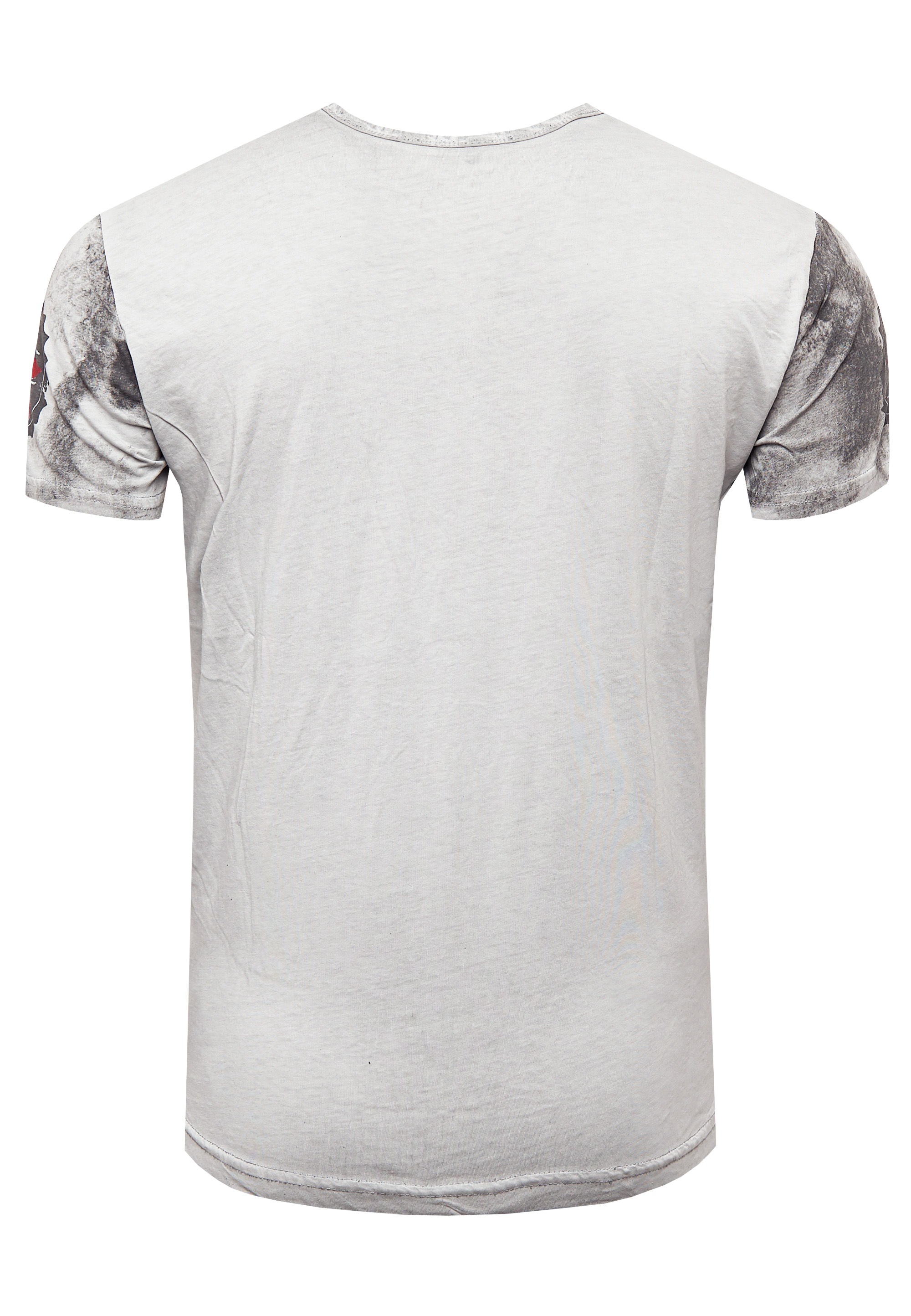 Rusty Neal T-Shirt, in tollem Batik-Design