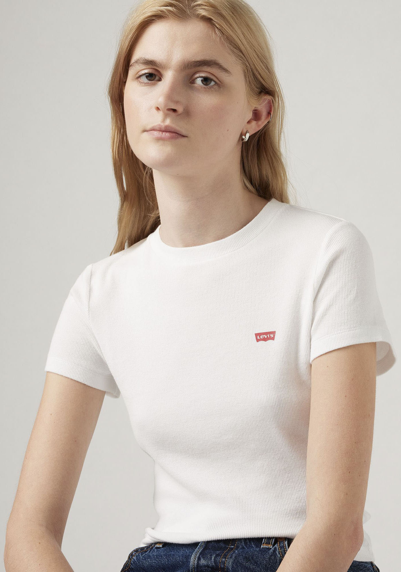 Thumbnail - Levis T-Shirt "ESSENTIAL SPORTY TEE" Feinripp- Qualität