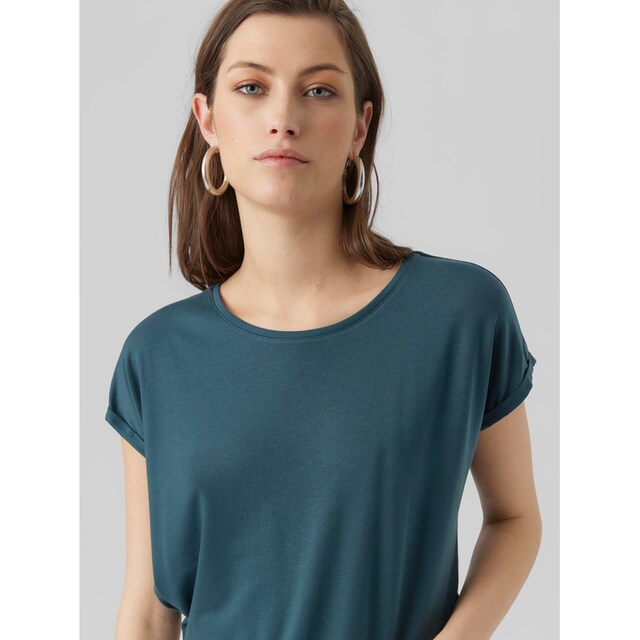 TOP PLAIN online BAUR Vero bestellen NOOS« Rundhalsshirt SS | Moda GAJRS »VMAVA