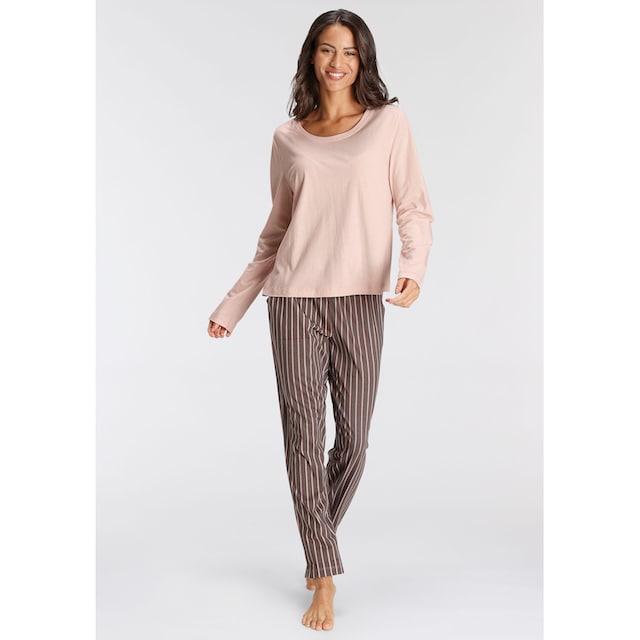 Black Friday s.Oliver Pyjamaoberteil, in bequemer Weite | BAUR