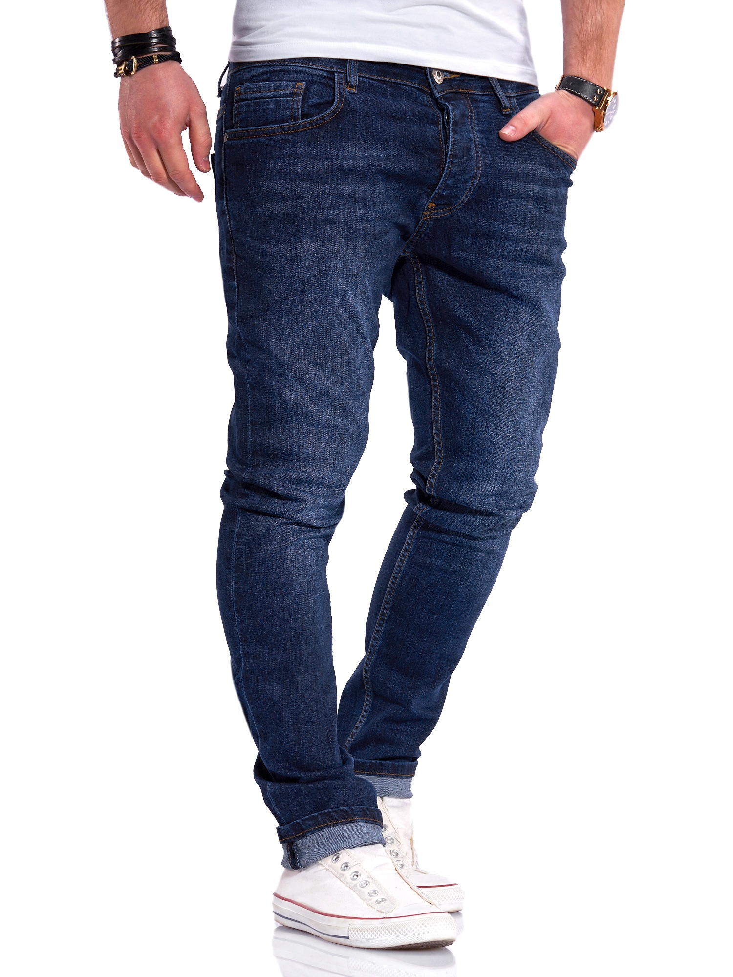 Rello & Reese Slim-fit-Jeans, mit schmalem Bein