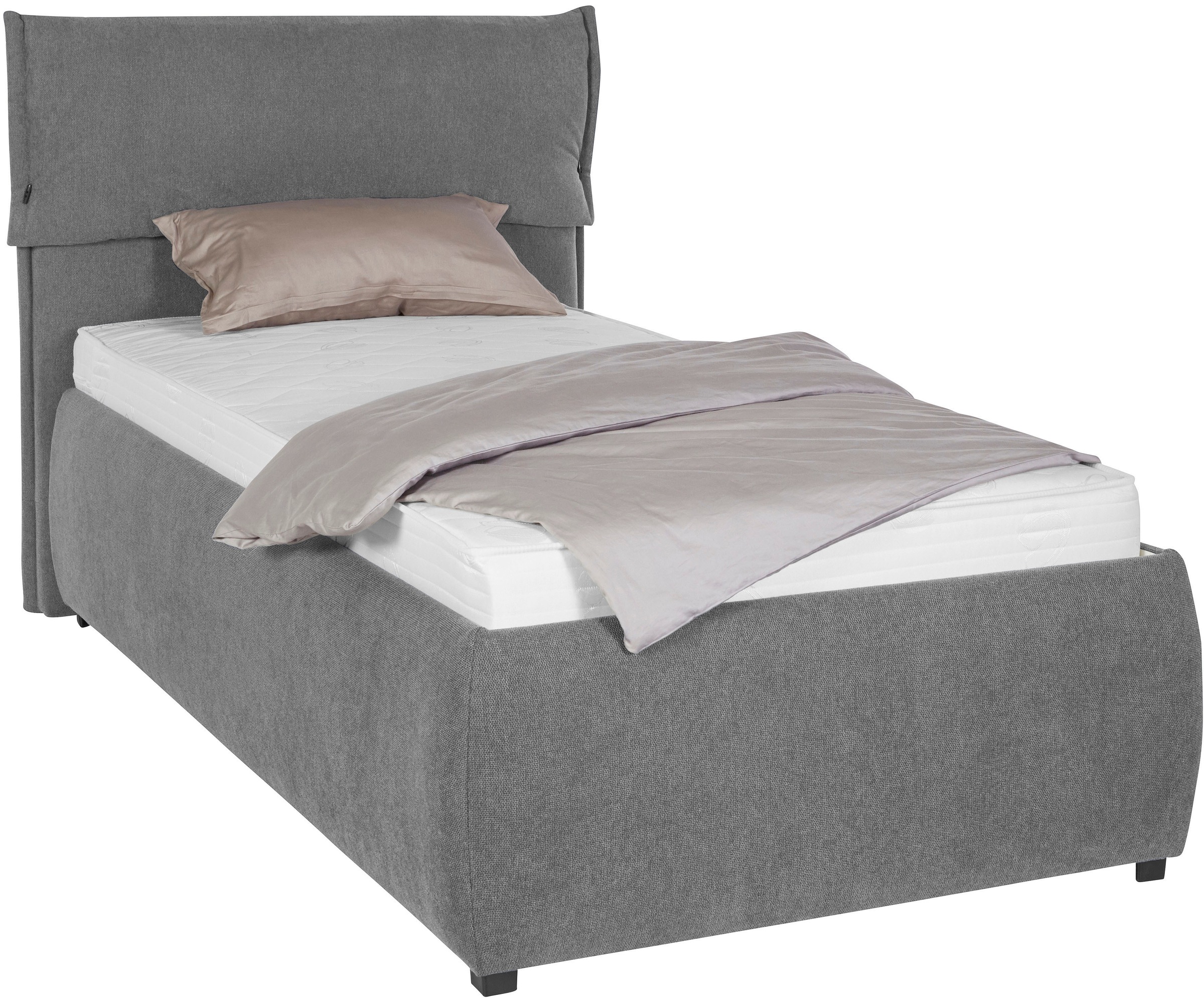 Home affaire Polsterbett "Jenson" als Bettgestell oder mit 3 Matratzenarten günstig online kaufen