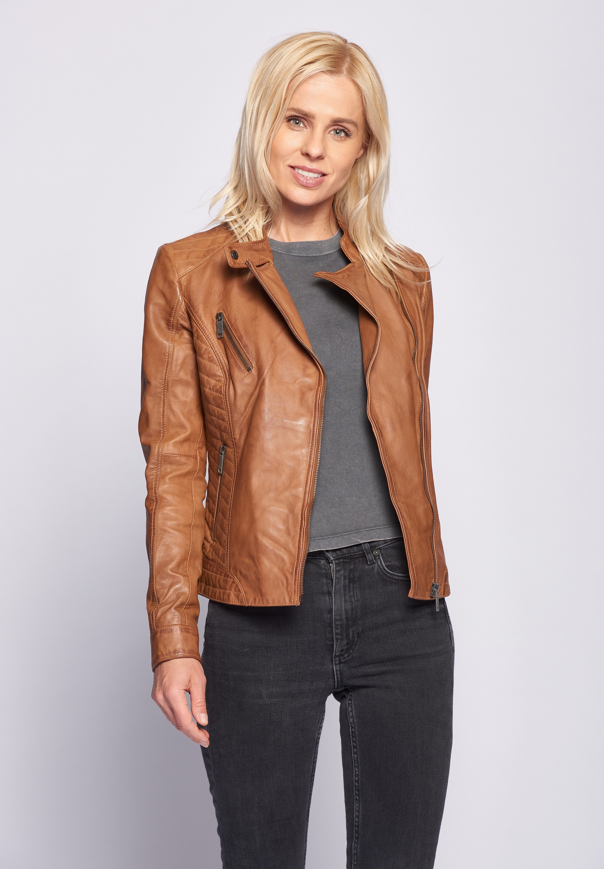 Maze Lederjacke »Sally«