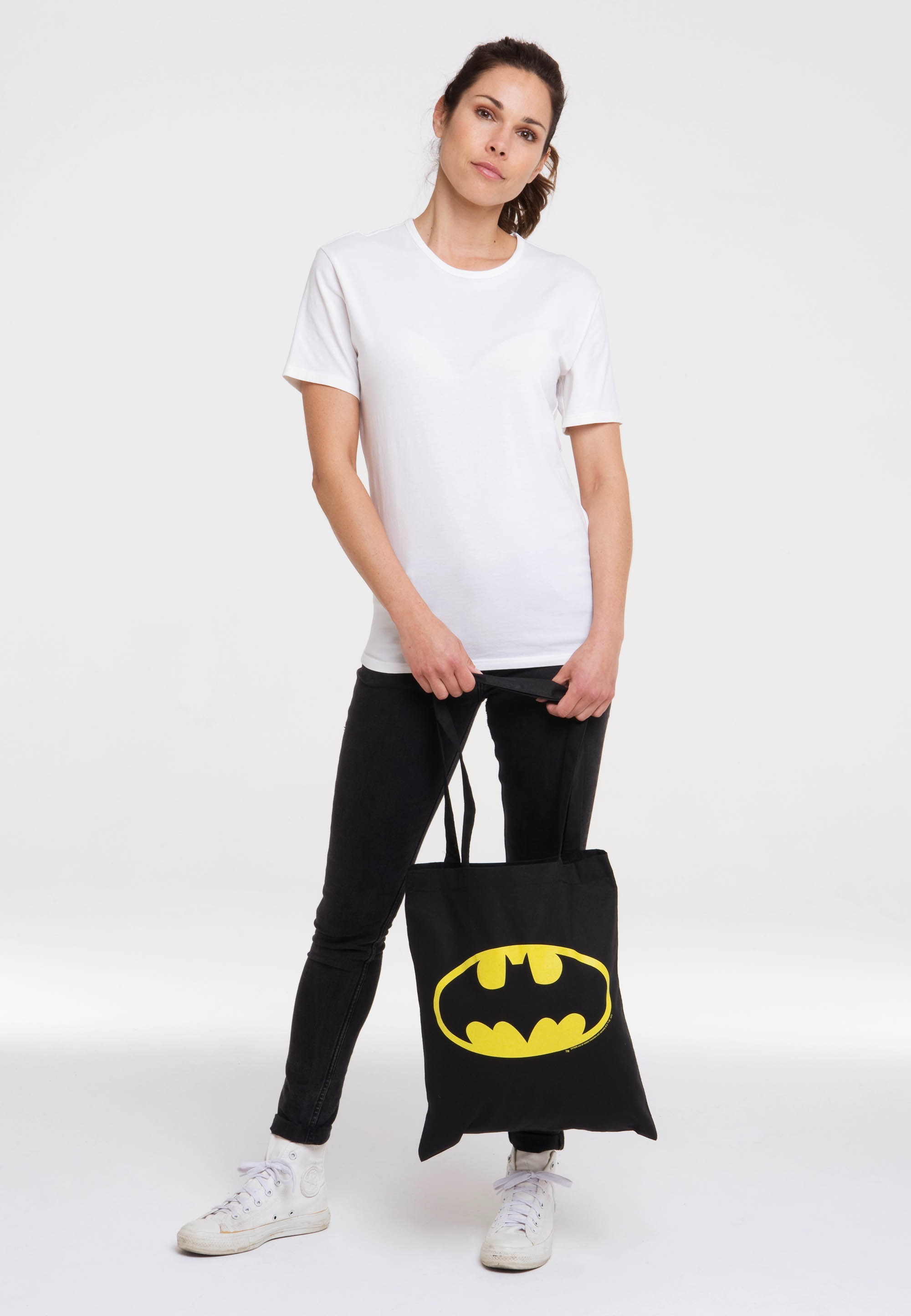 LOGOSHIRT Henkeltasche »DC Comics - Batman«, mit lizenziertem Print
