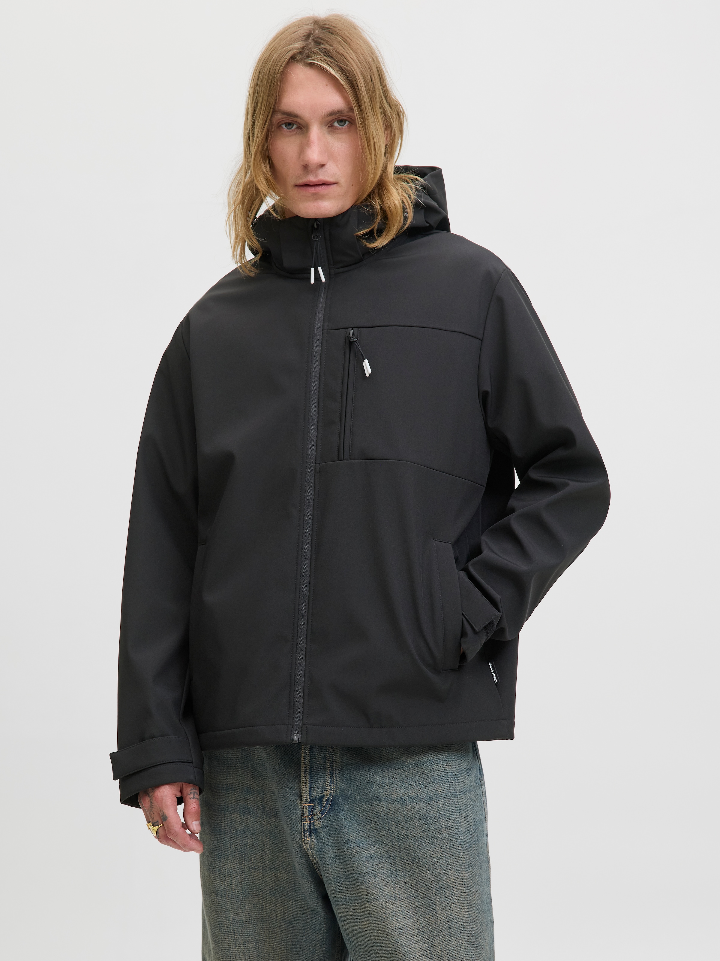 Jack & Jones Softshelljacke "JJTHATCHER SOFTSHELL HOOD", mit Kapuze günstig online kaufen