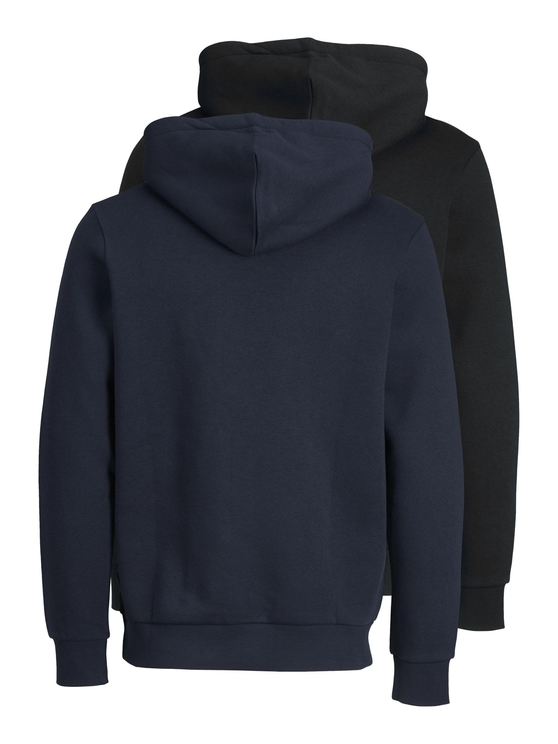 Jack & Jones Kapuzensweatshirt »JJECORP LOGO SWEAT HOOD 2PK MP NOOS«, (Packung, 2 tlg., 2er-Pack)