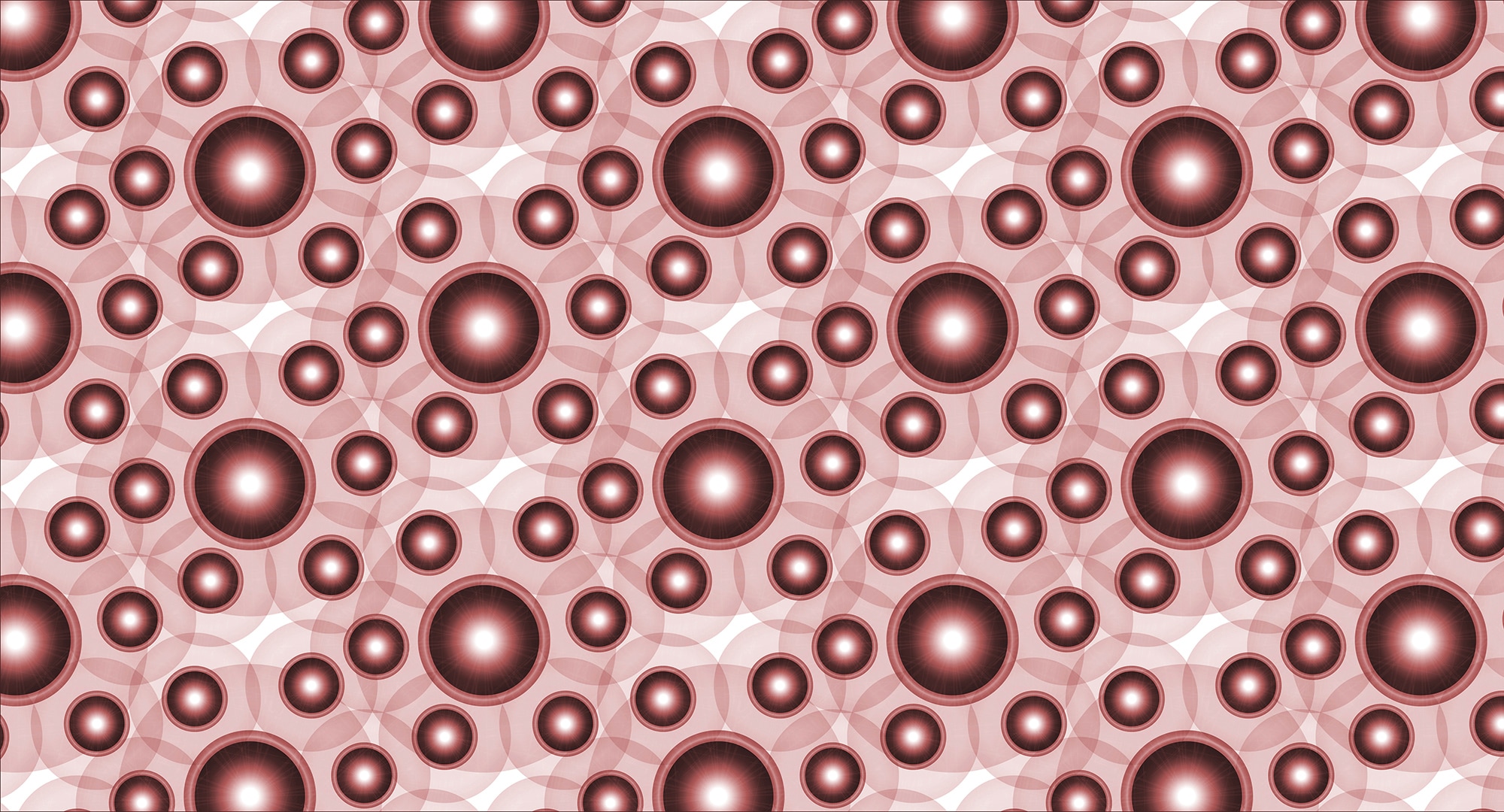 Architects Paper Fototapete "Atelier 47 Circle Artwork 1" Mit Punkten glatt Vlies, Wand, Schräge, Decke