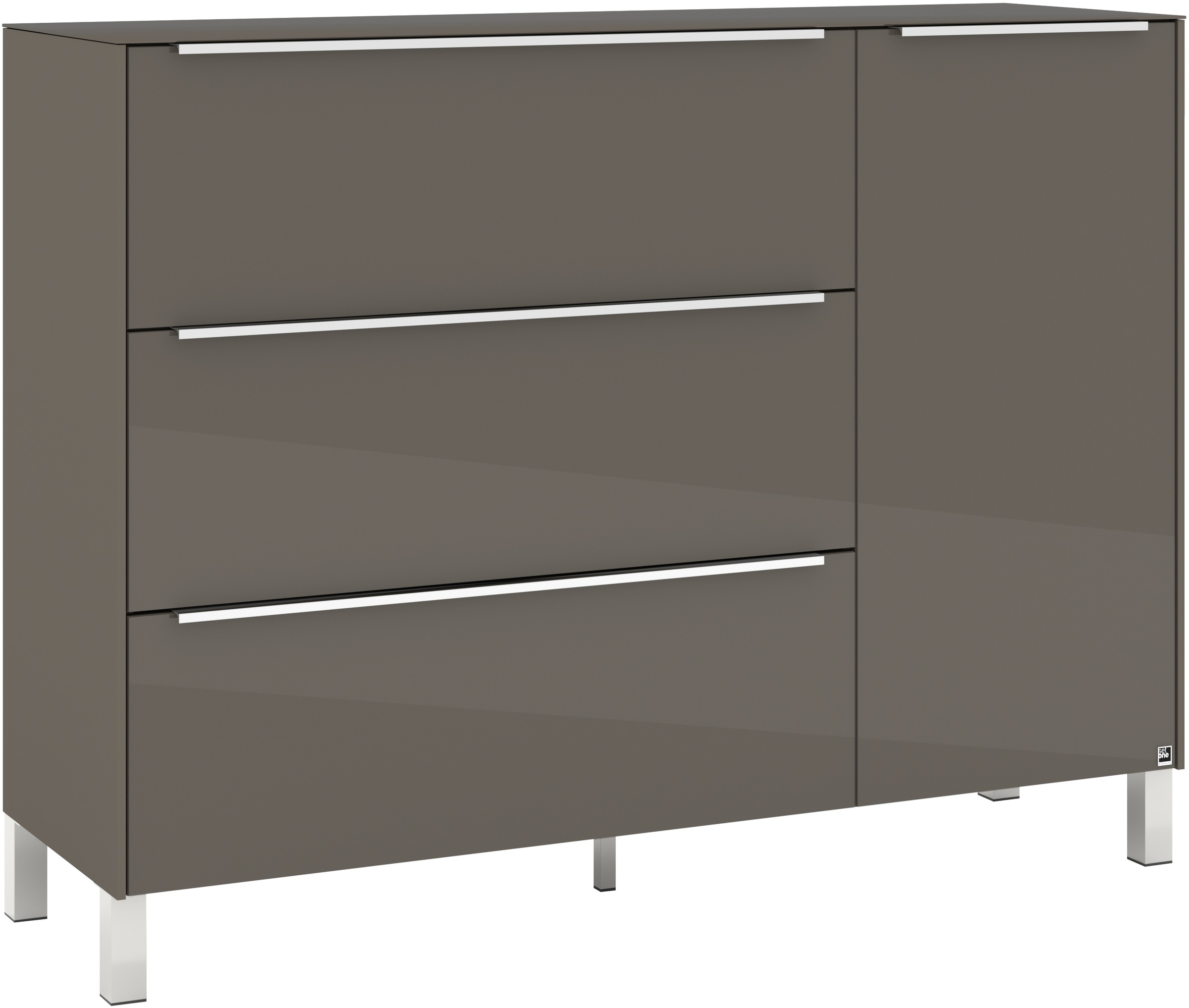 set one by Musterring Sideboard "Reno" 1 Stk. tlg. Mit Vierkantfuß in diver günstig online kaufen