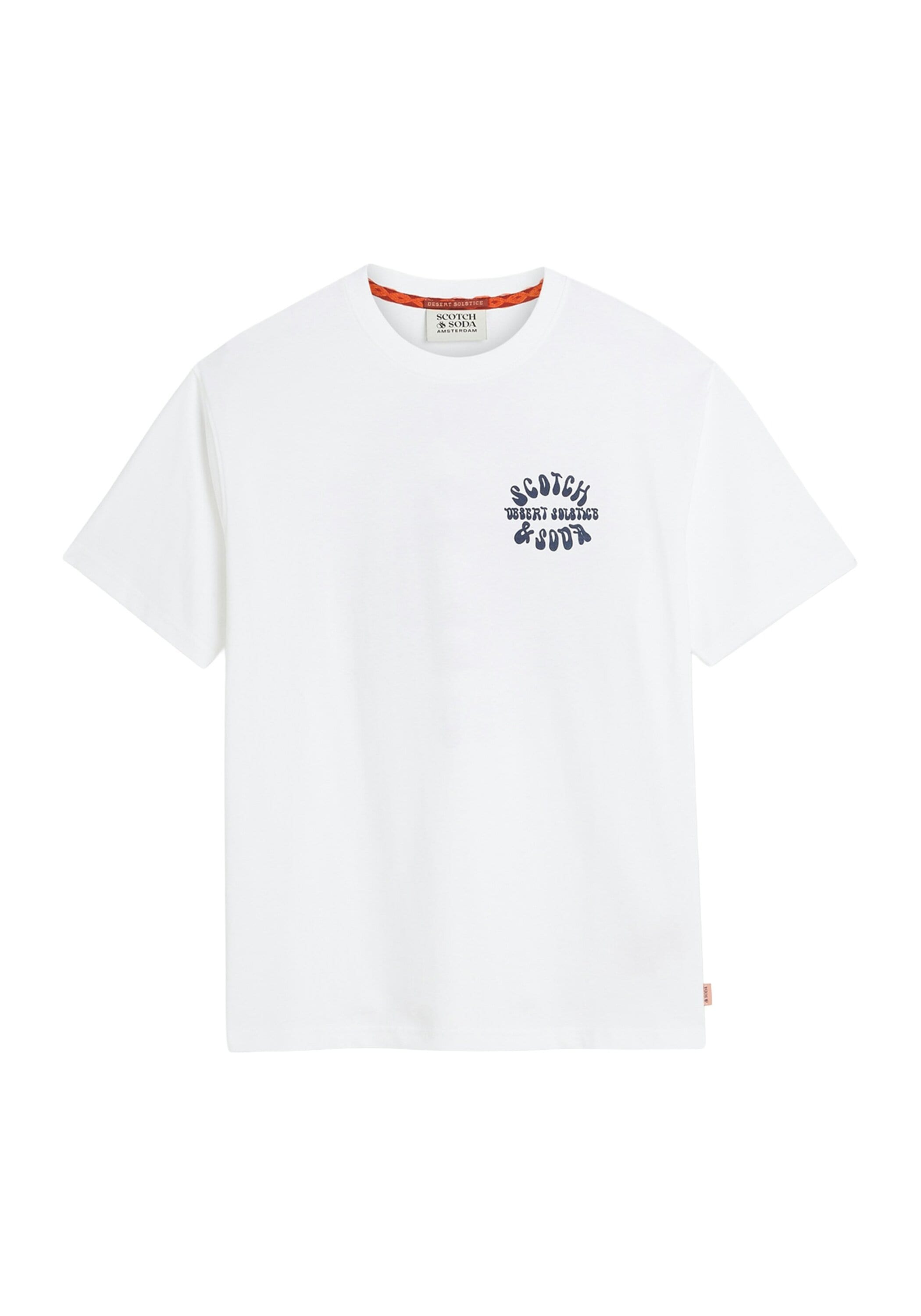 Scotch & Soda T-Shirt "T-Shirt Front & Back Artwork Tee 1er Pack" 1 tlg.