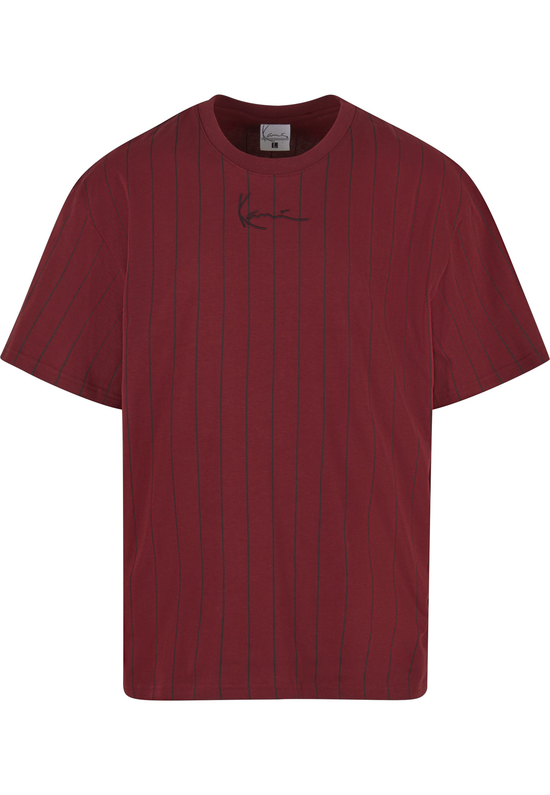 Karl Kani T-Shirt "Karl Kani KK Small Signature Essential Pinstripe Tee" 1 Stk.