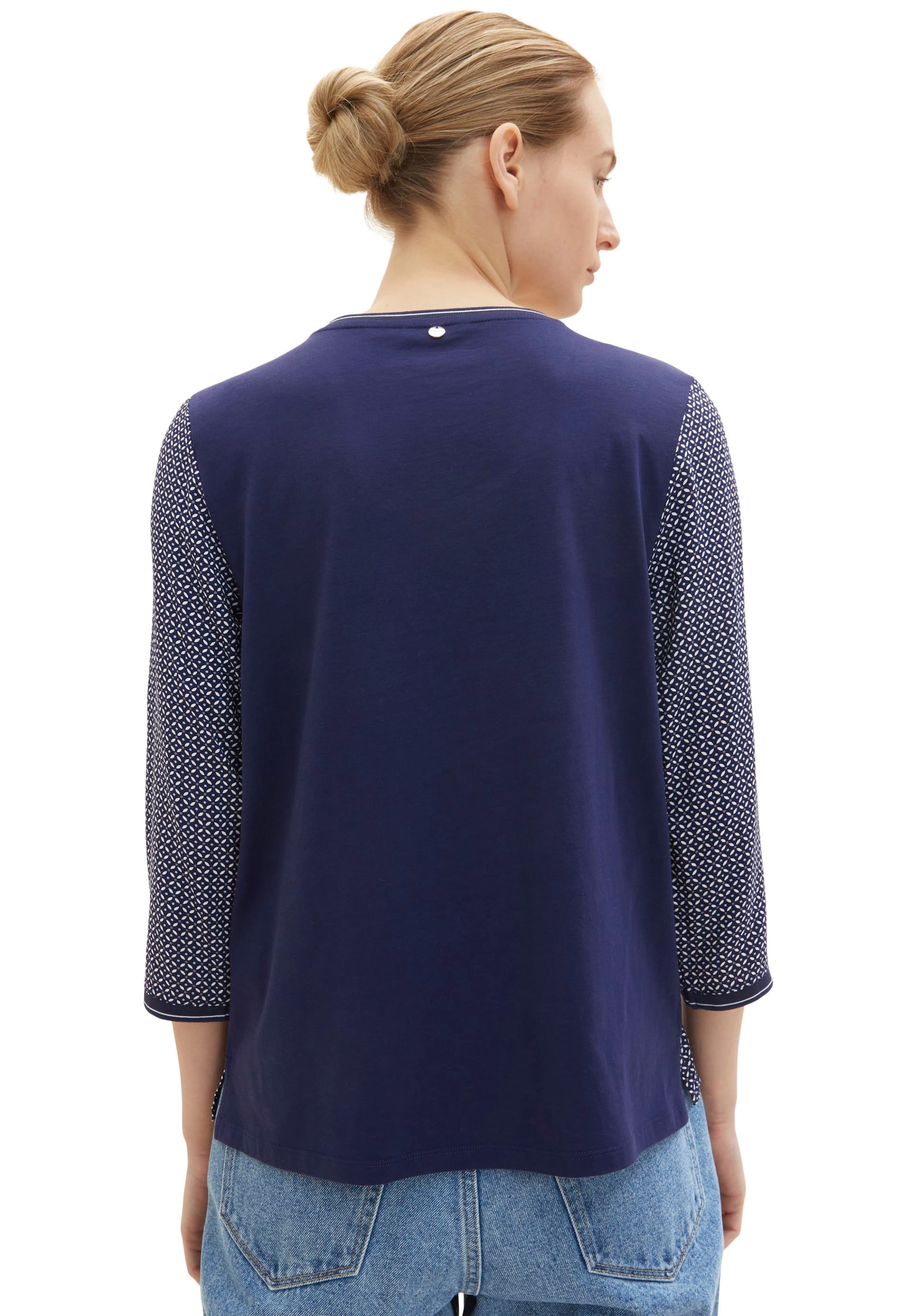 Tailor bedruckt« bestellen | T-Shirt Blusenshirt online BAUR Damen TOM TAILOR »Tom