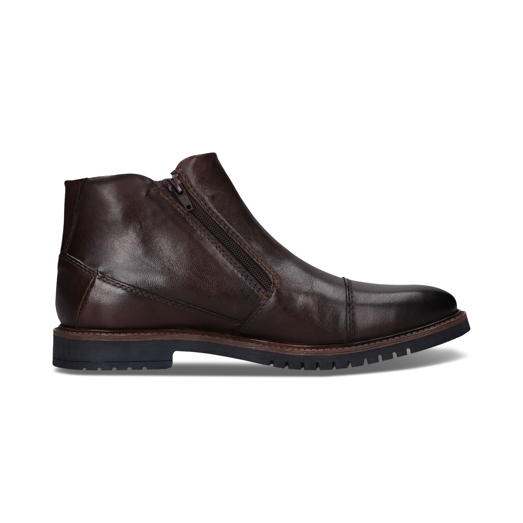 bugatti Stiefelette  Boots mit beidseitigen Reißverschlüssen