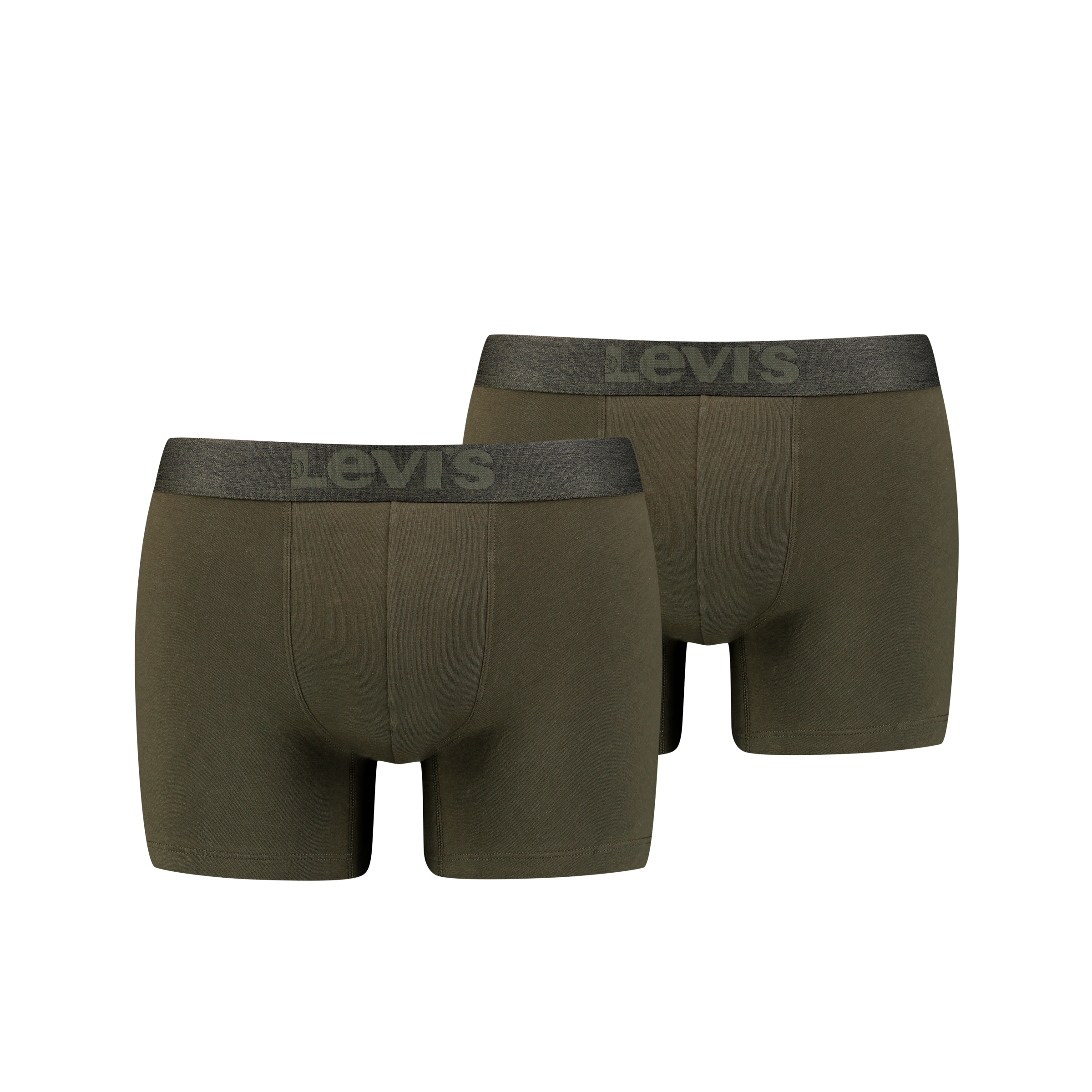 Levi's® Boxershorts »LEVIS MEN MEL WB BOXER BRIEF ORG CO 2P« 2er Pack,  mit breitem Logobund