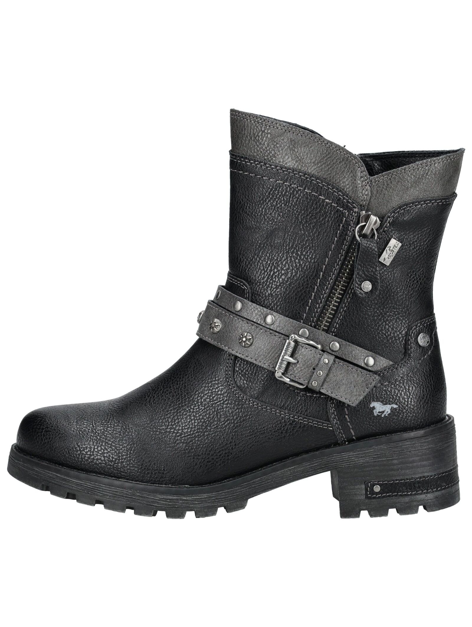 Mustang Shoes Bikerboots »Mustang Shoes Stiefelette Lederimitat«