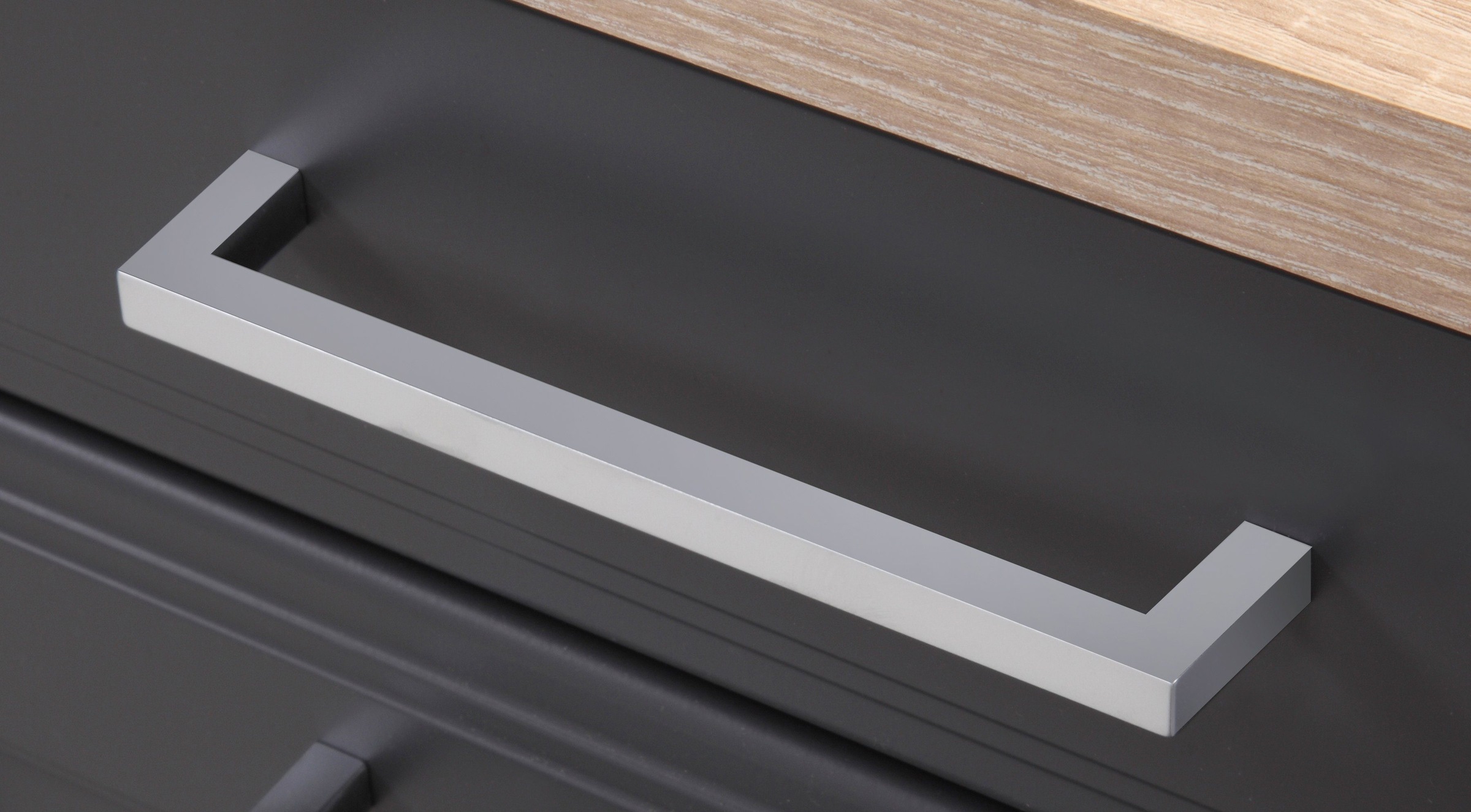 KOCHSTATION Unterschrank »KS-Stockholm« hochwertige MDF-Fronten