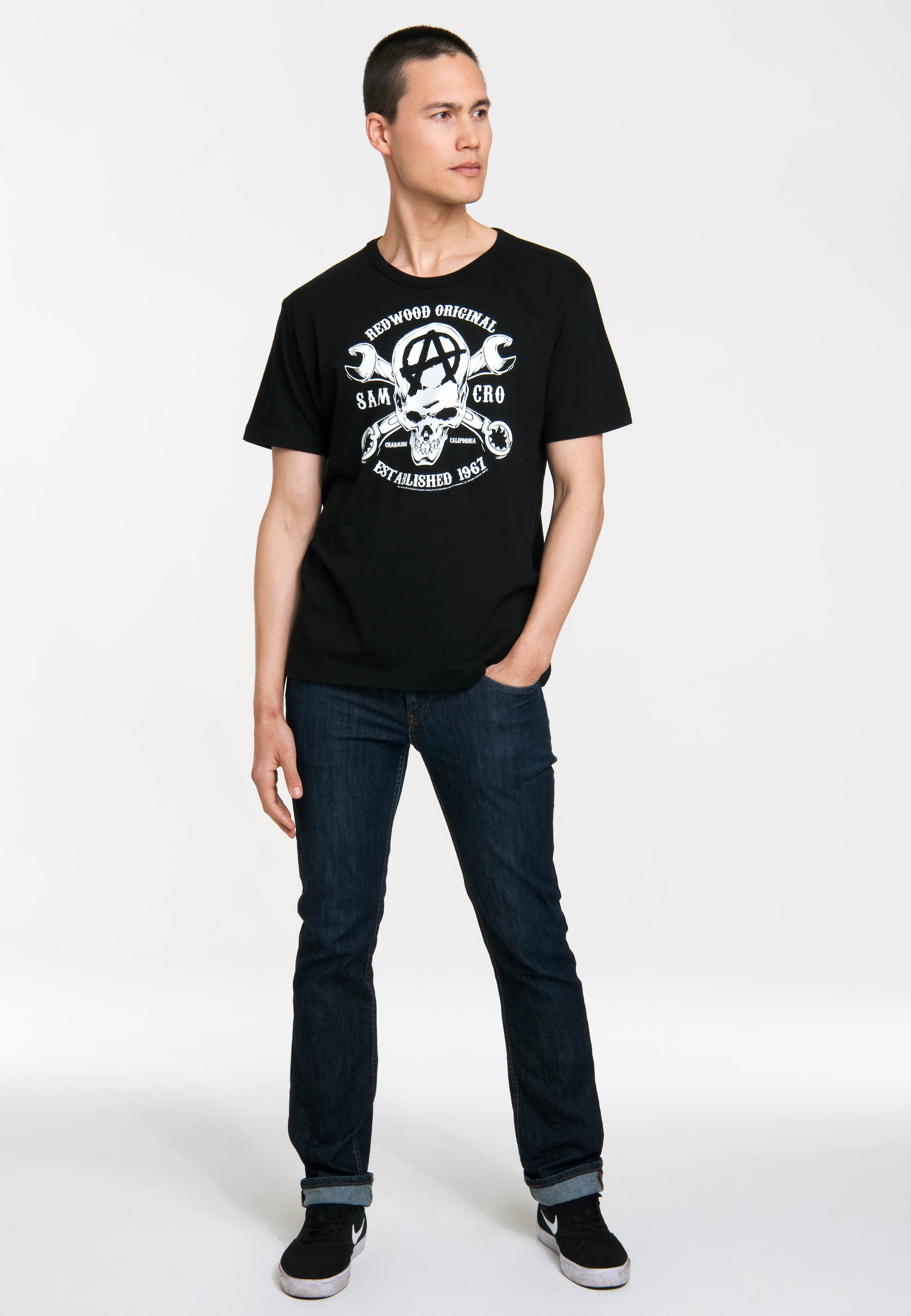 LOGOSHIRT T-Shirt »Sons of Anarchy SAMCRO«, mit Sons of Anarchy-Print