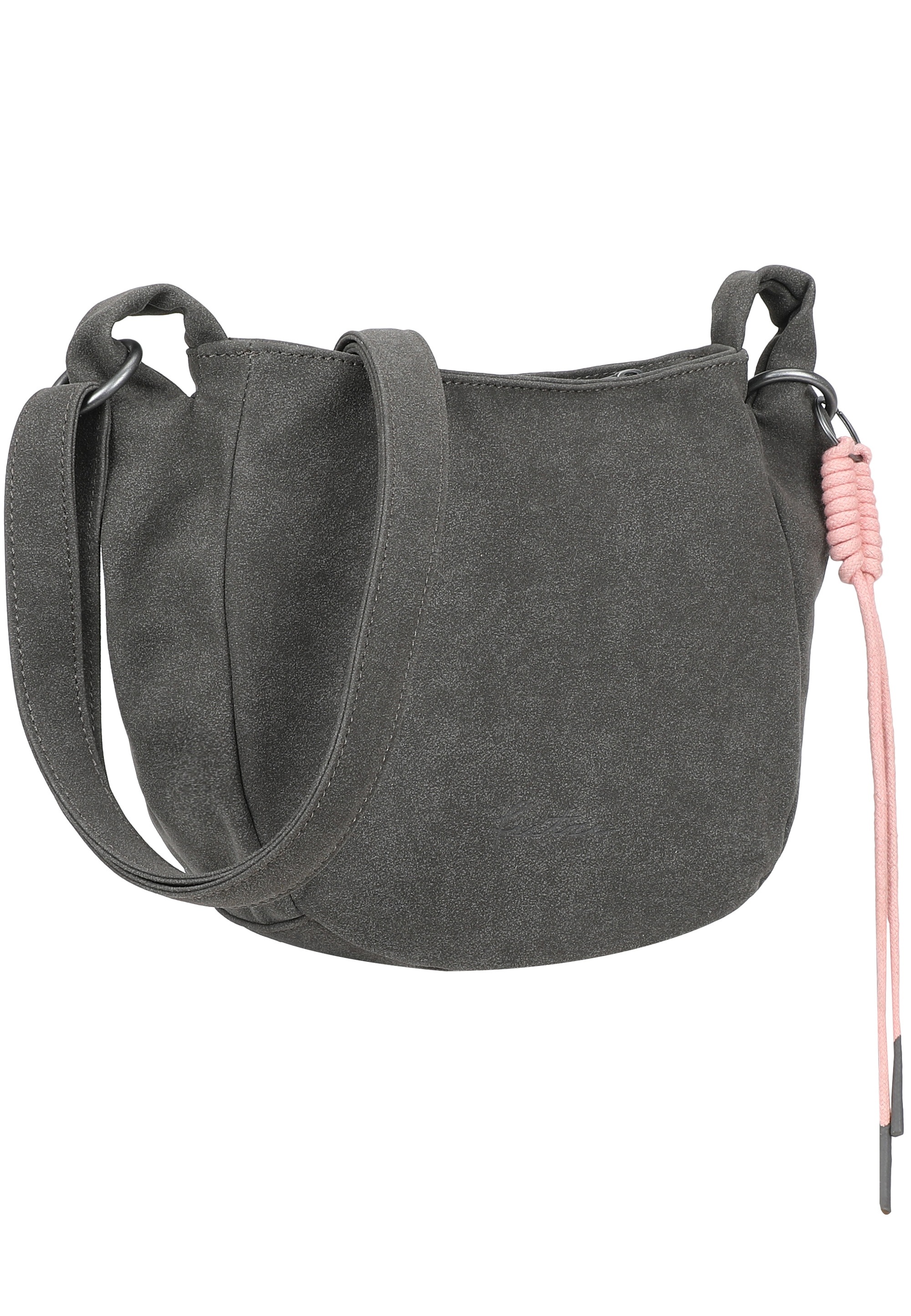 Fritzi aus Preußen Schultertasche "Sue02 Suede Jacky Soft Dark Anthra" mit günstig online kaufen