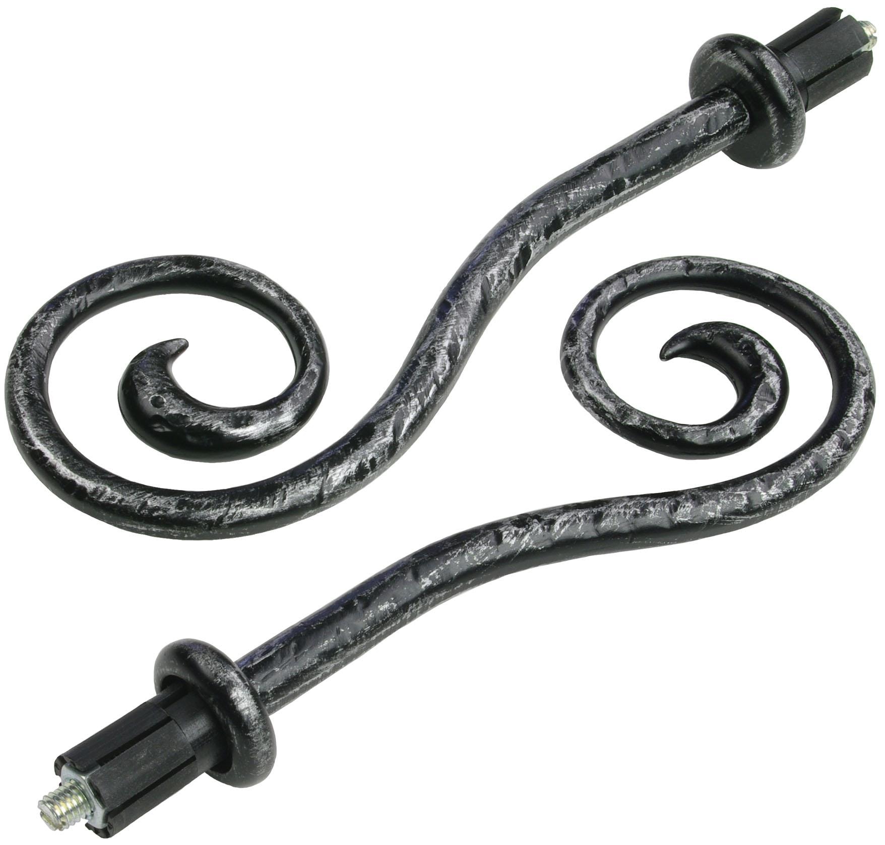 Liedeco Gardinenstange »Esp Spirale«, 1 läufig-läufig, Fixmaß, 1-läufig im Fixmaß Ø 16 mm