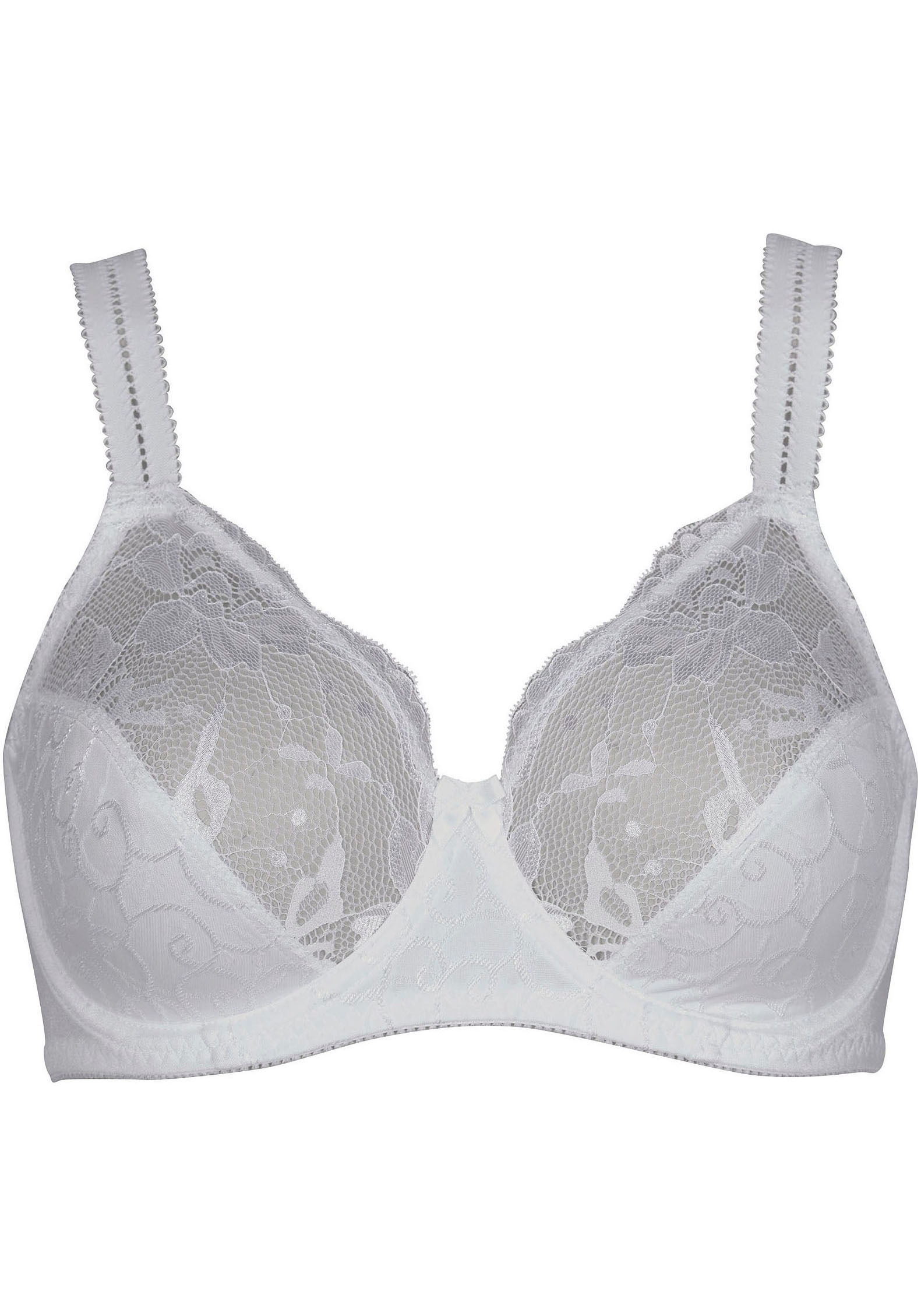 Elbrina "EMBROIDERY" breite Träger, ohne Schale, mit Bügel, mit Spitze, fem günstig online kaufen