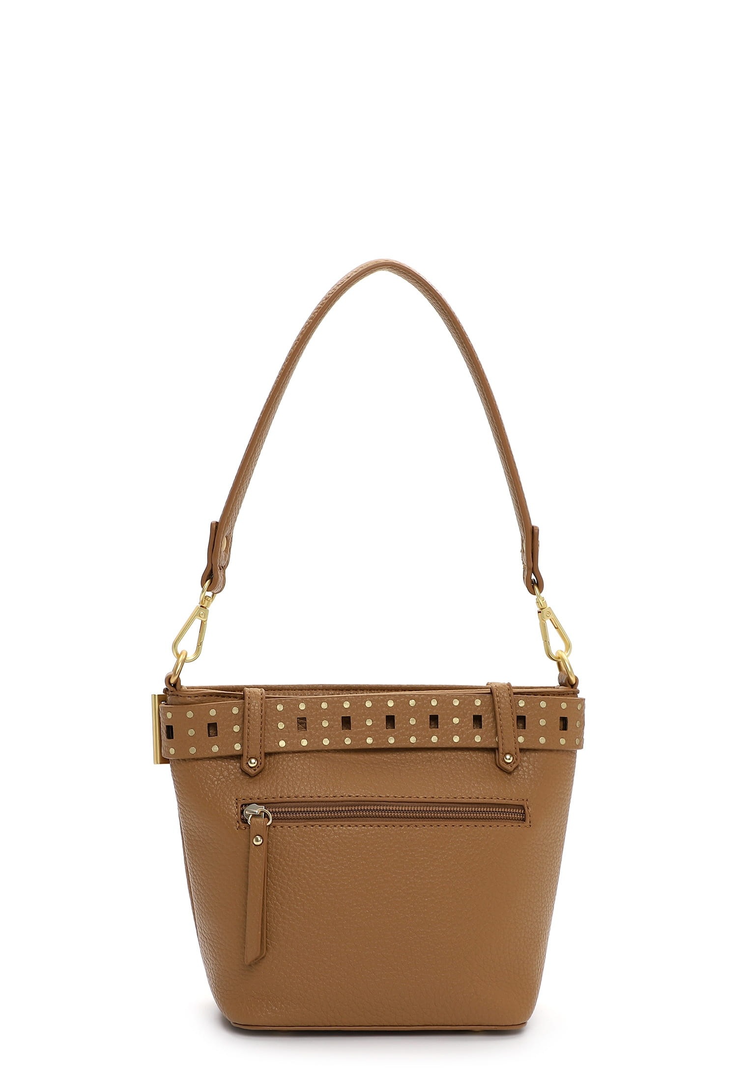 Beuteltasche EMILY & NOAH "Beutel E&N Justine", Damen, Gr. B/H/T: 27cm x 19cm x 10cm 0, gelb (sahara 920), PVC, Taschen Beuteltasche 2