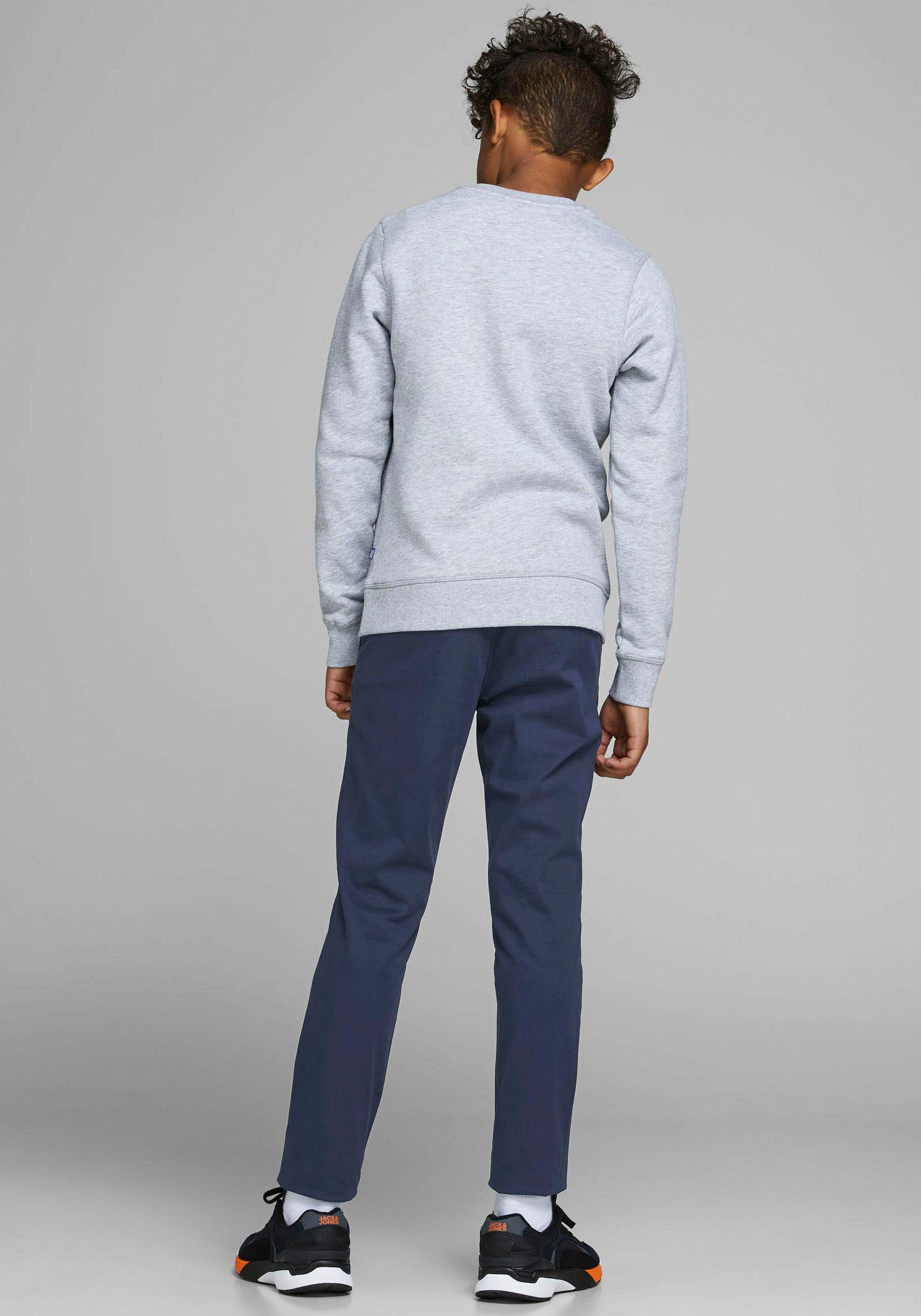 Thumbnail - Jack & Jones Junior Chinos "JPSTMARCO bequem, elastisch, pflegeleicht" unifarben, casual, slim fit, Web