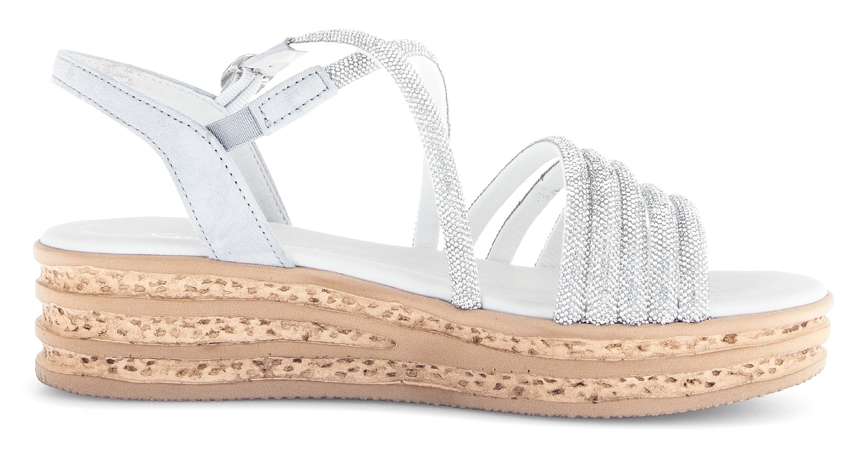 Gabor Keilsandalette, Plateau, Sommerschuh, Riemchensandale mit Best Fitting-Ausstattung