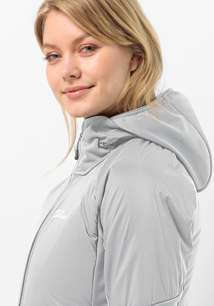 Jack Wolfskin Kapuzenfleecejacke »ALPGRAT PRO INS FZ W«, mit Kapuze