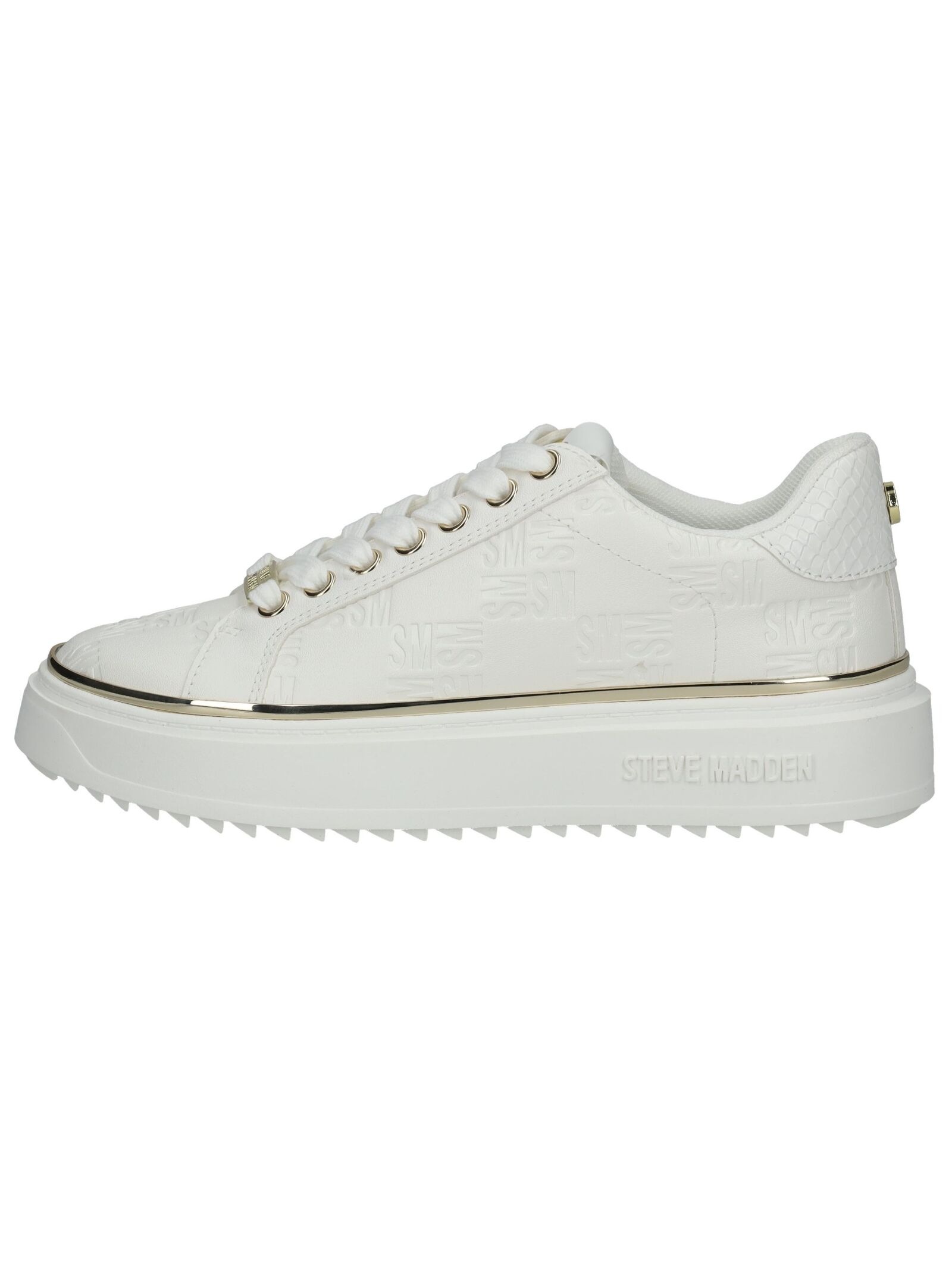 STEVE MADDEN Plateausneaker "STEVE MADDEN Sneaker Lederimitat" günstig online kaufen
