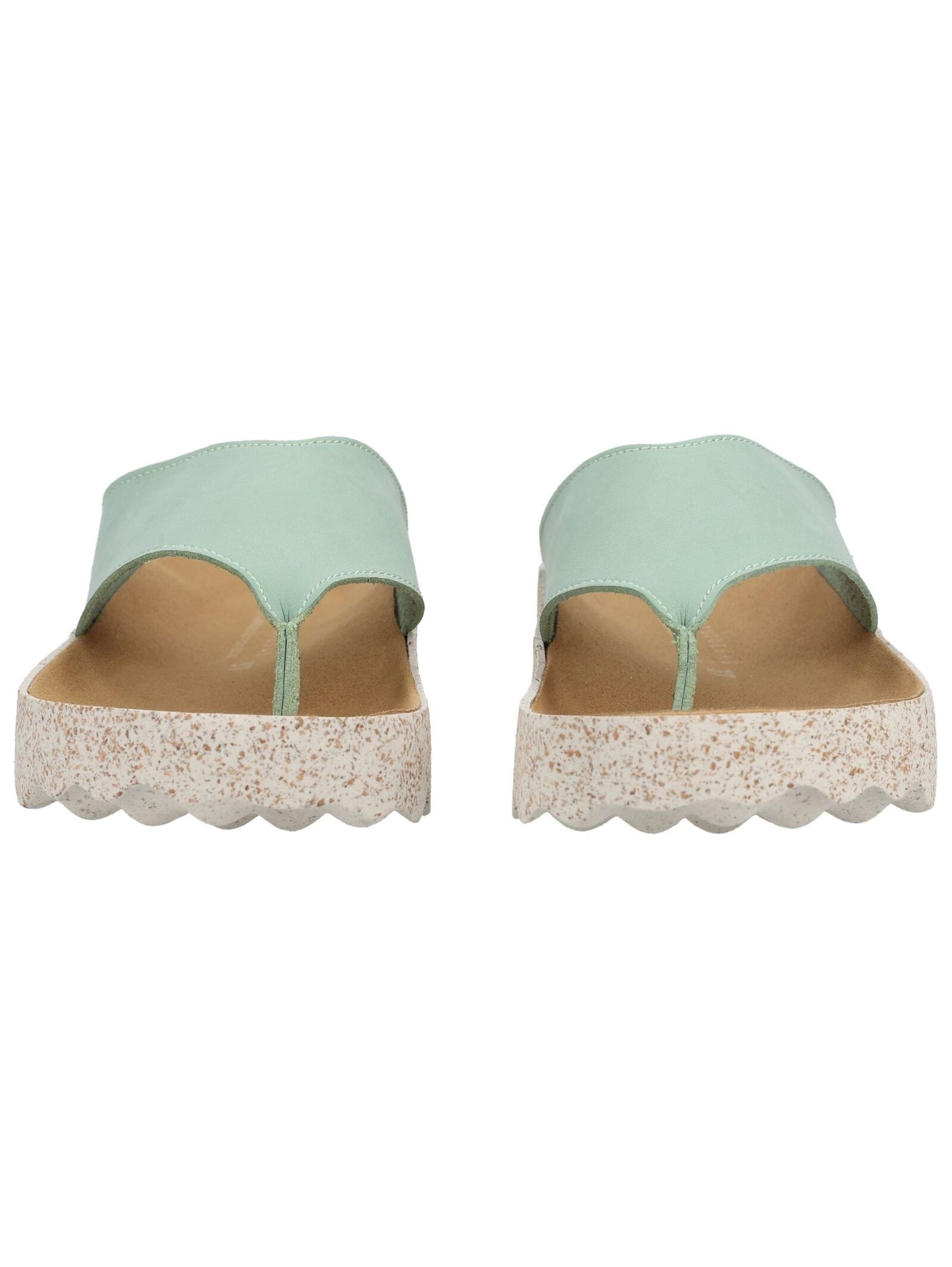 Asportuguesas Zehentrenner »Asportuguesas Pantoletten Nubukleder/Textil«