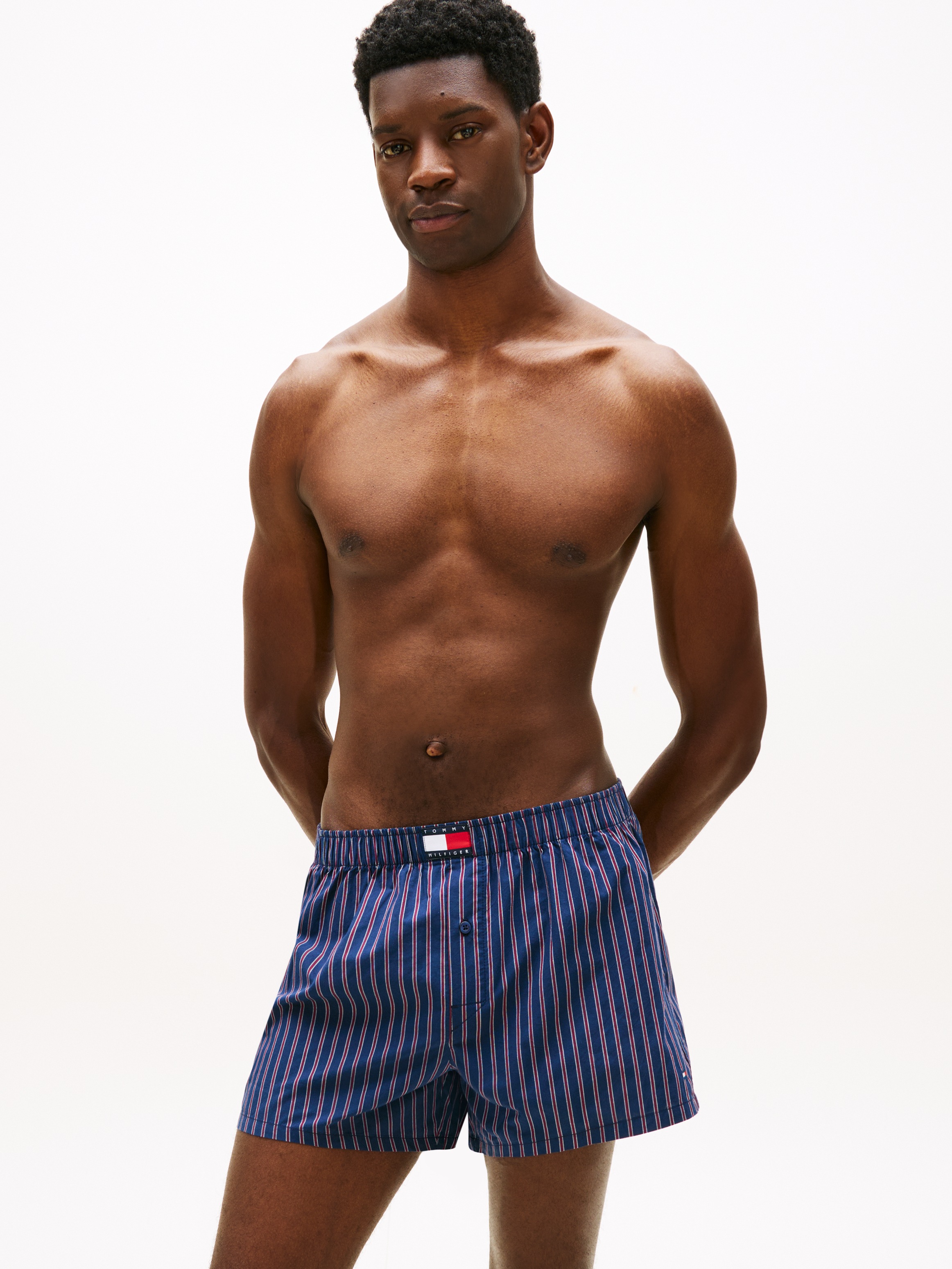 Tommy Hilfiger Underwear Boxershorts 3 Stk. Regular fit mit elastischem Bun günstig online kaufen