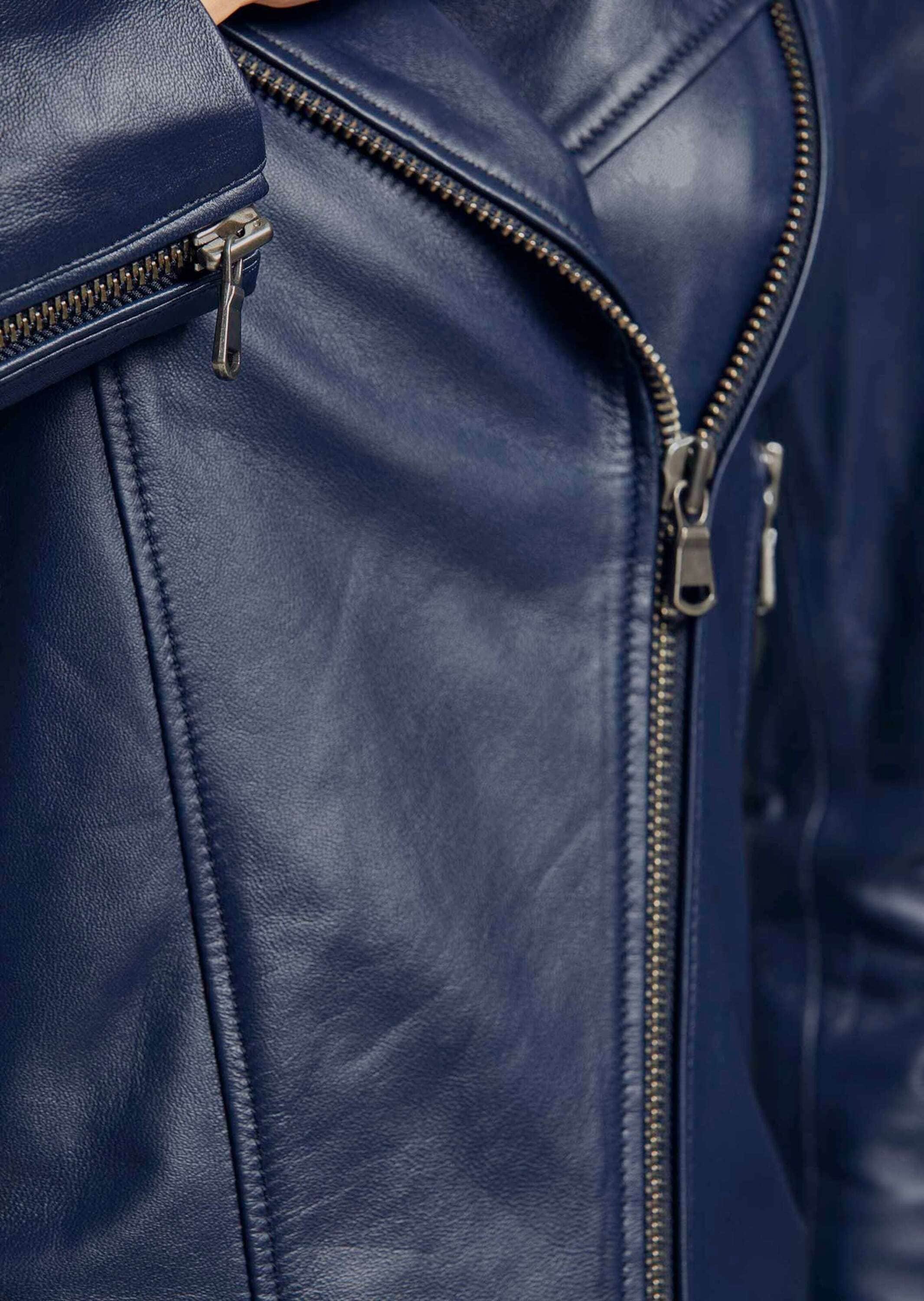 MADELEINE Lederjacke »Lederjacke Lederjacke im Biker-Style«