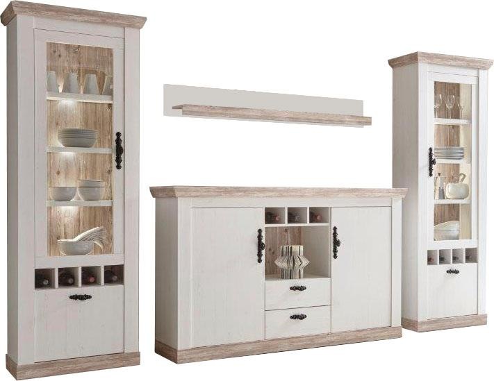 Home affaire Wohnwand "Florenz" Set, 4 Stk. tlg. günstig online kaufen