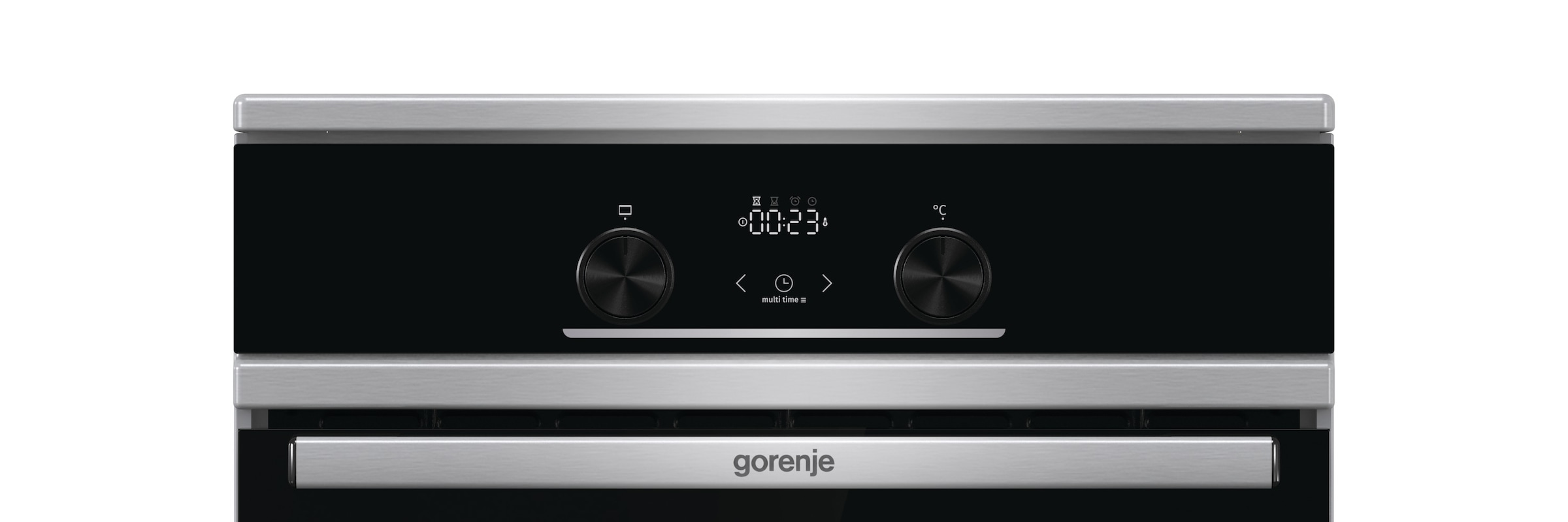 GORENJE Induktions-Standherd »GEITS5C70XPG« mit 1-fach-Teleskopauszug Aqua Clean 1 Stk. tlg. Pizzafunktion mit 275 °C – perfekt für Pizza, Focaccia und mehr!