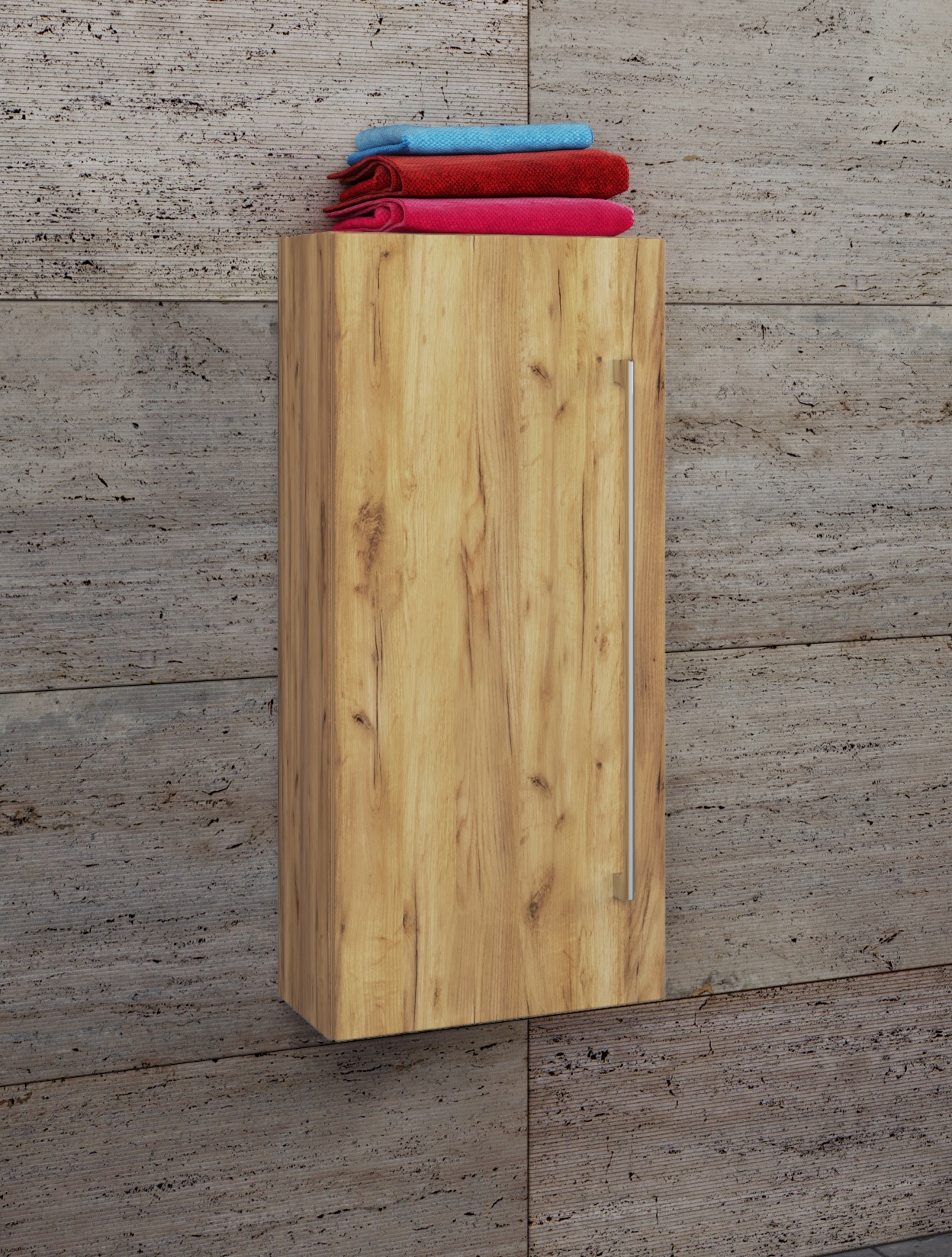 VCM Midischrank »Holz Badmöbel Midischrank Badschrank Bad Badinos D«