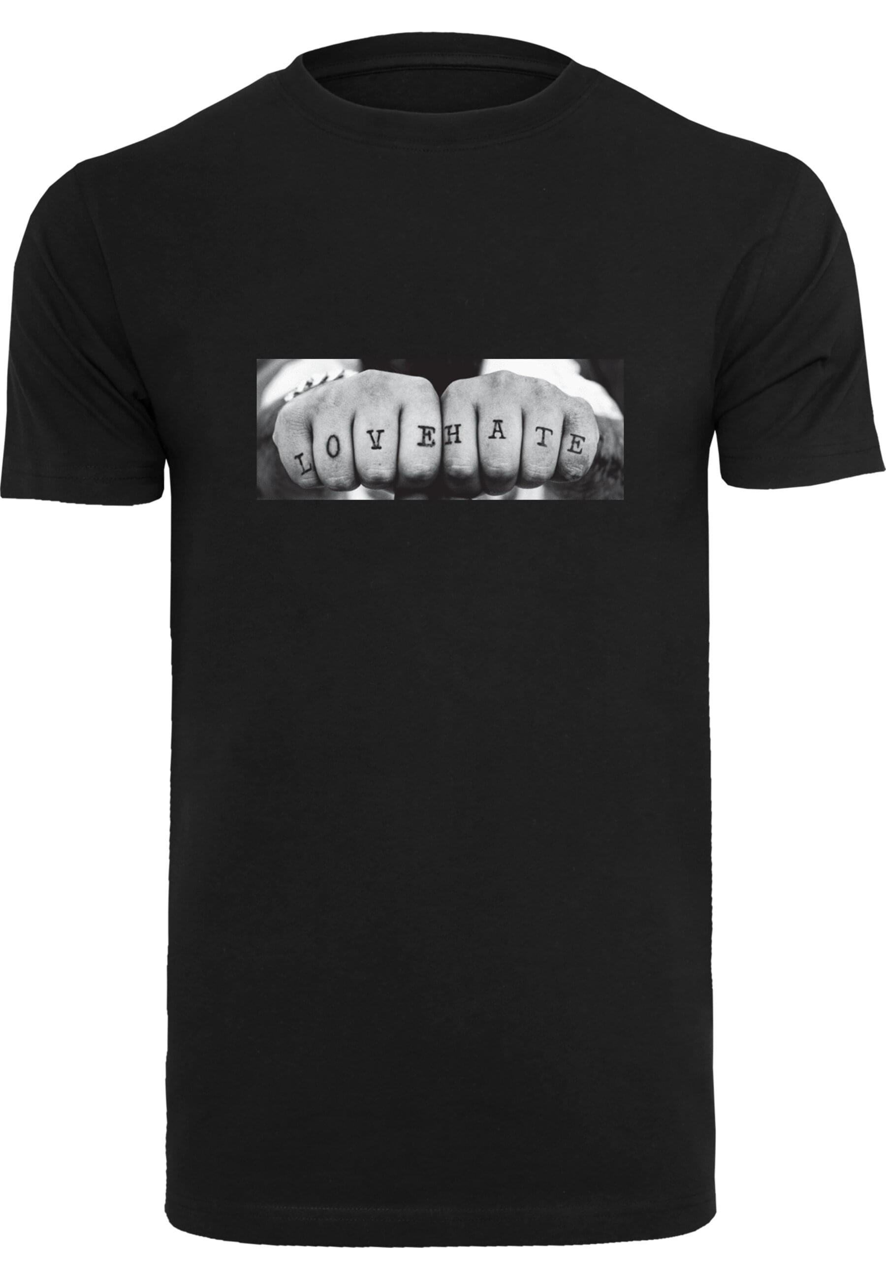 MisterTee T-Shirt »MisterTee Love Hate Tee«, (1 tlg.)