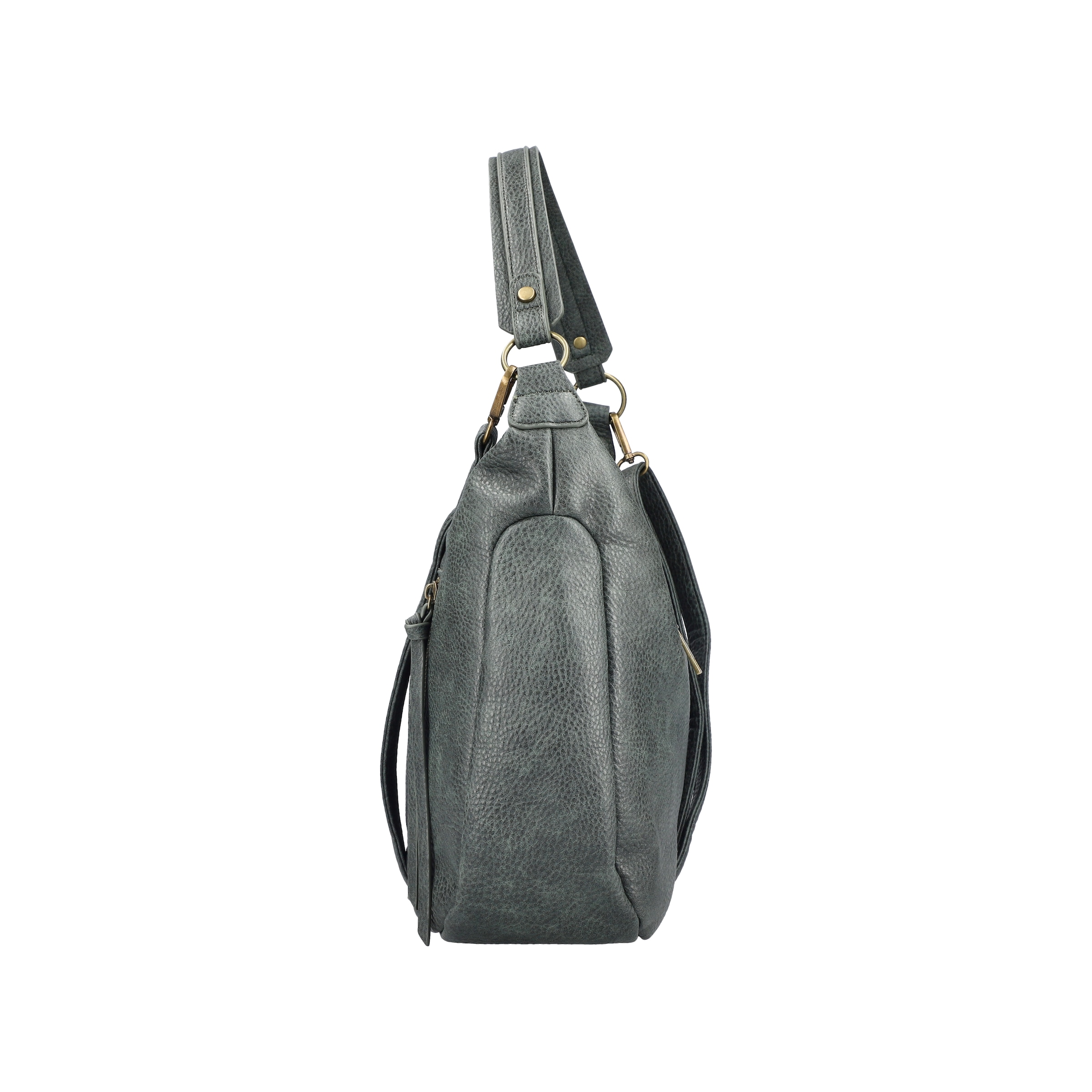 Rieker Handtasche, Schultertasche, Damen Umhängetasche mit abnehmbarem Umhängeriemen