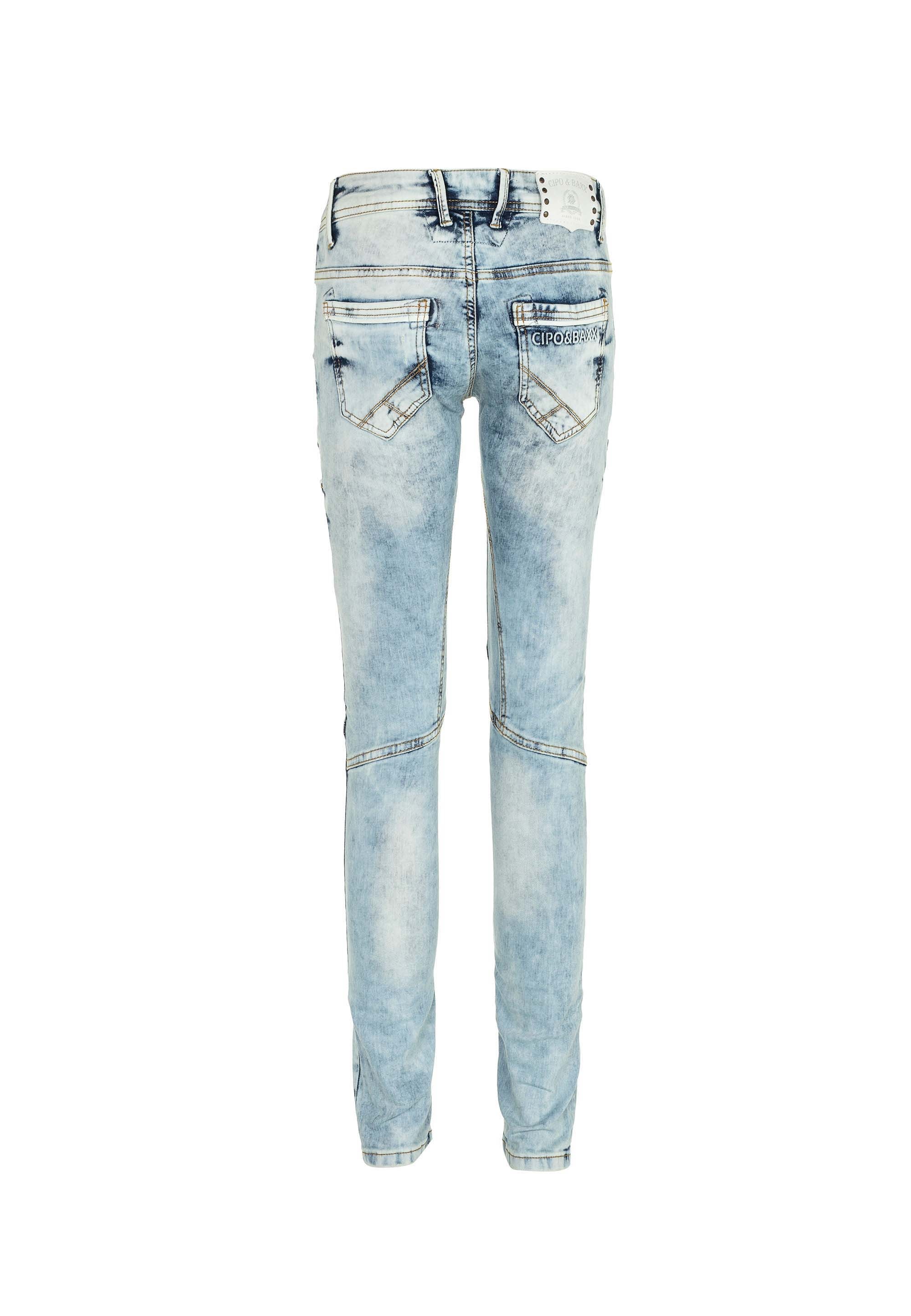 Cipo & Baxx Bequeme Jeans, im modischer Waschung Slim Fit