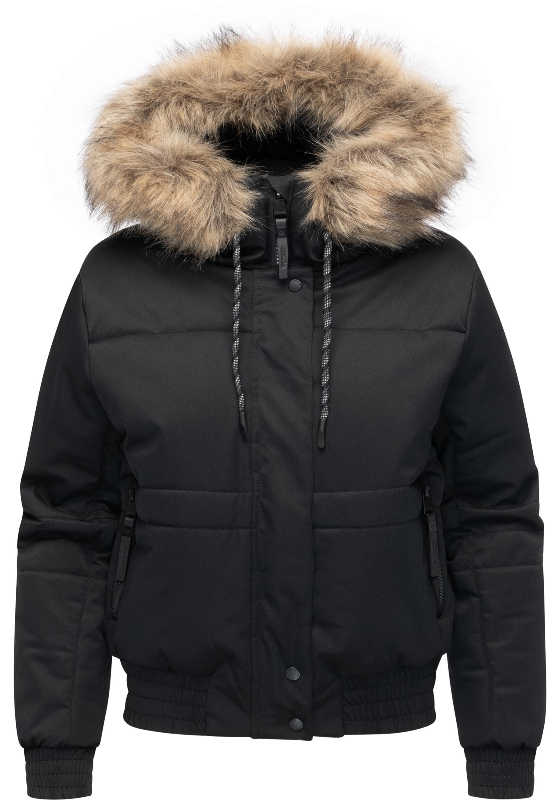 Ragwear Winterjacke "Deluxia YOUMODO" mit Kapuze modische Damen Bomberjacke günstig online kaufen
