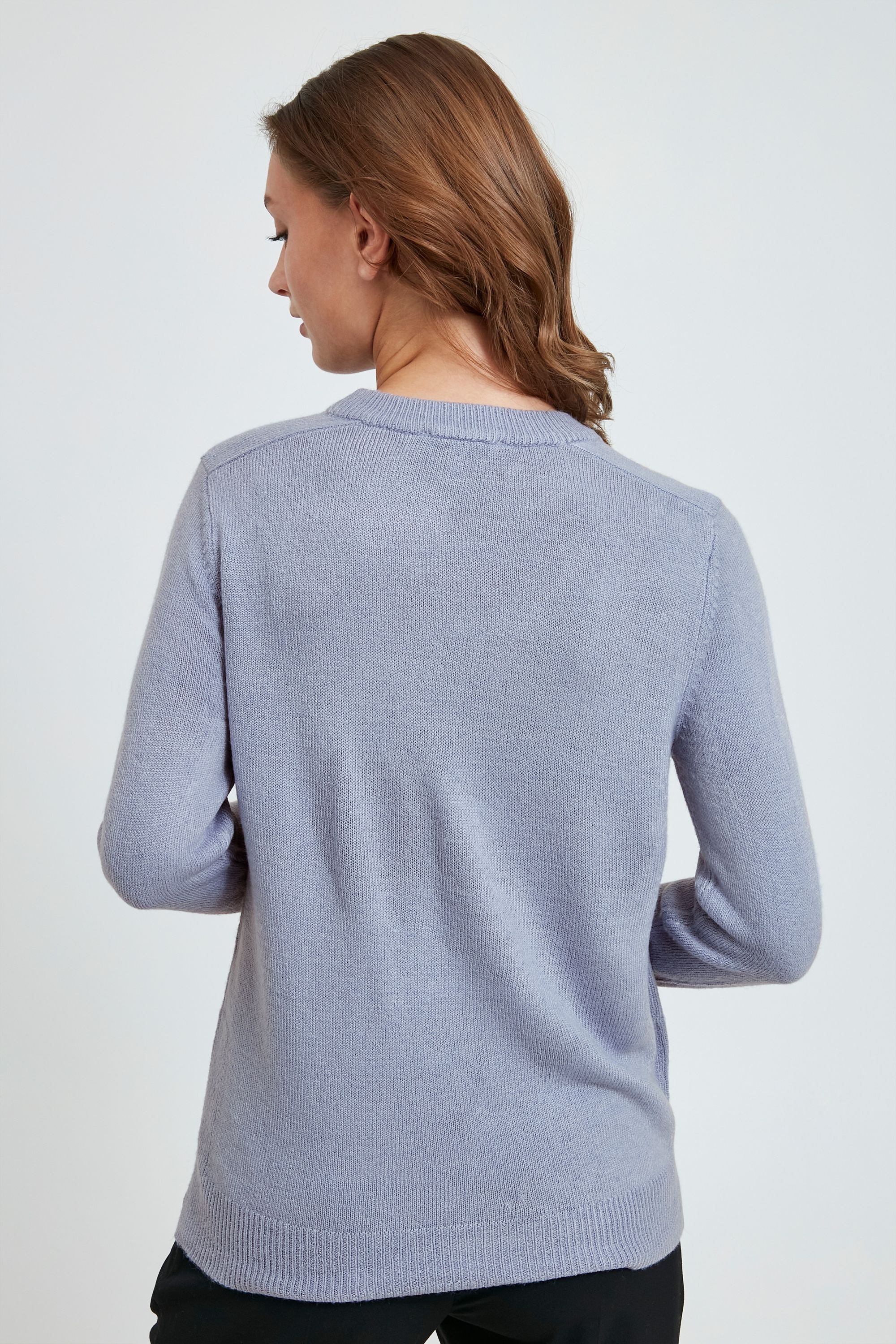 b.young Strickfleece-Pullover »Strickpullover BYMalea«