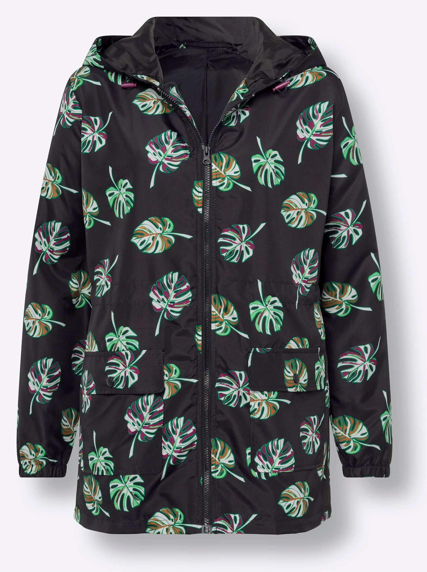 nicht definiert Regenjacke, mit Kapuze