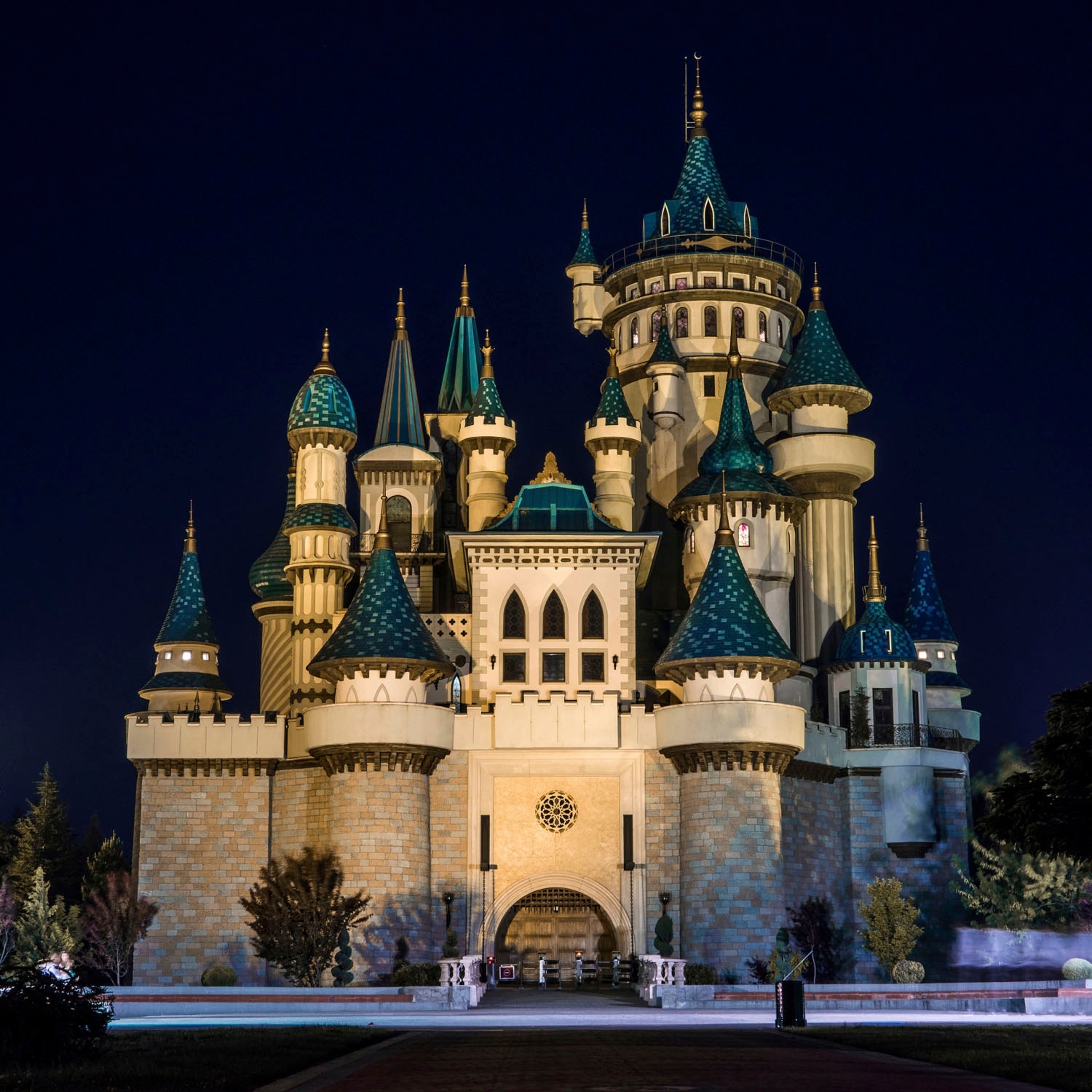 queence Acrylglasbild "Schloss" Märchen  Märchenbilder  Prinzen  Prinzessin günstig online kaufen