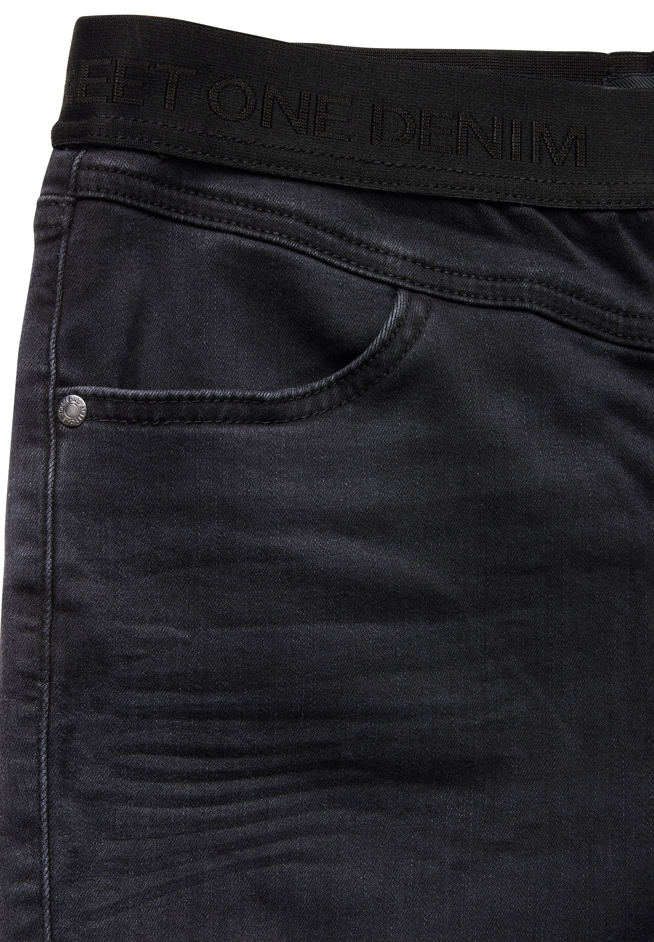 STREET ONE Slim-fit-Jeans, High Waist
