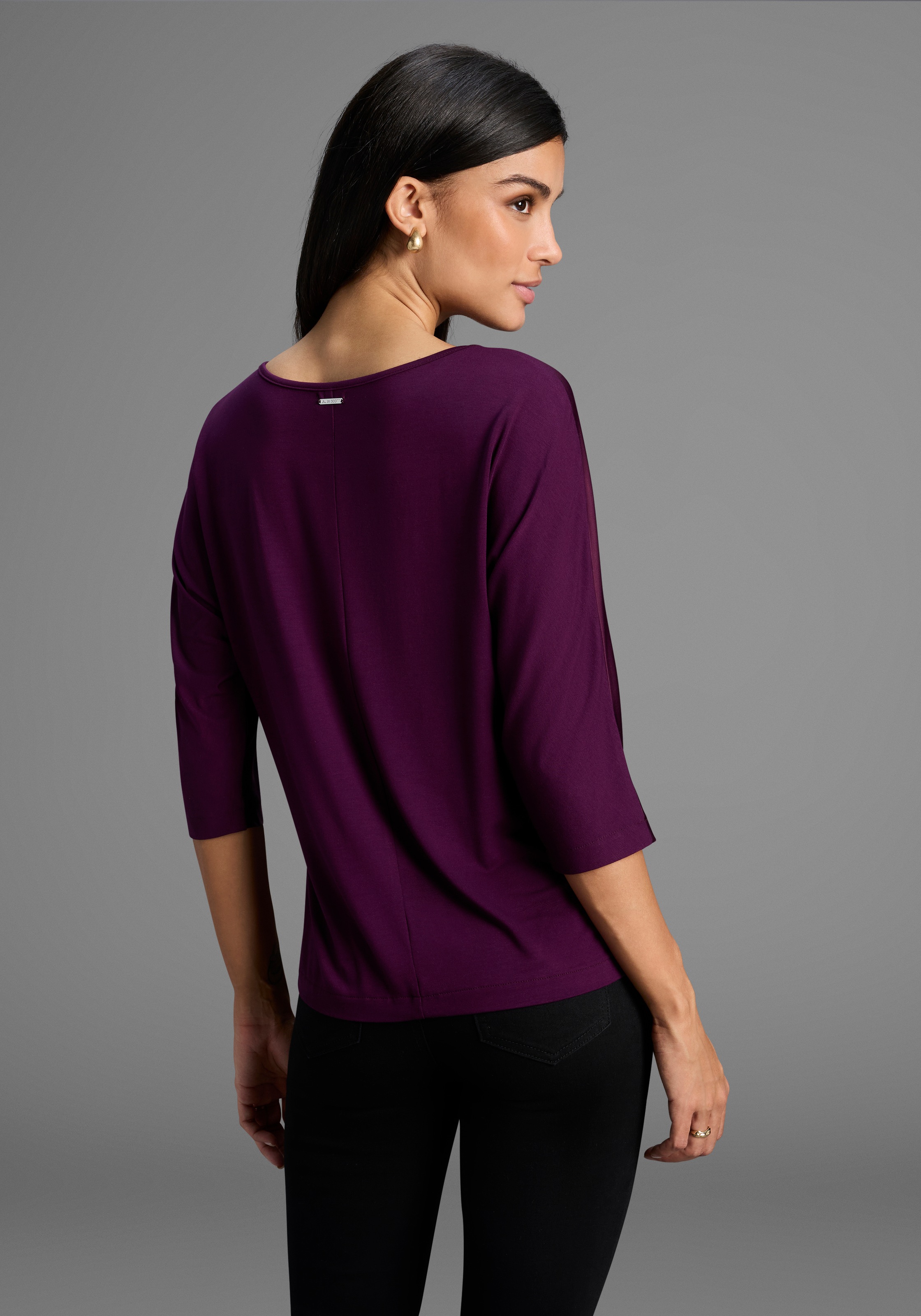 Laura Scott Hemdbluse, elegante Bluse mit weiten Ärmeln - NEUE KOLLEKTION