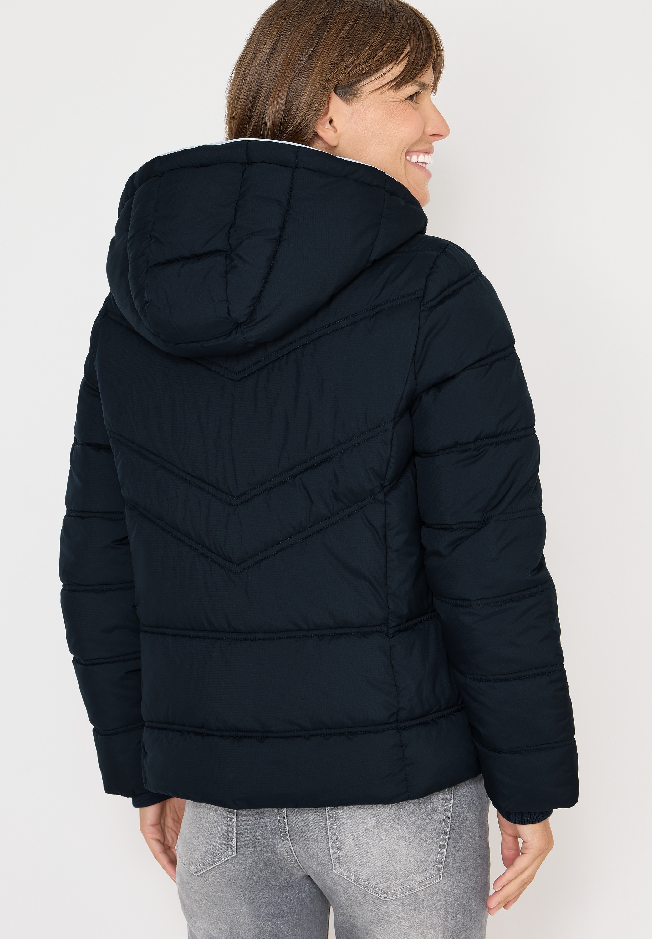 Cecil Steppjacke, mit Kapuze, mit Kapuze
